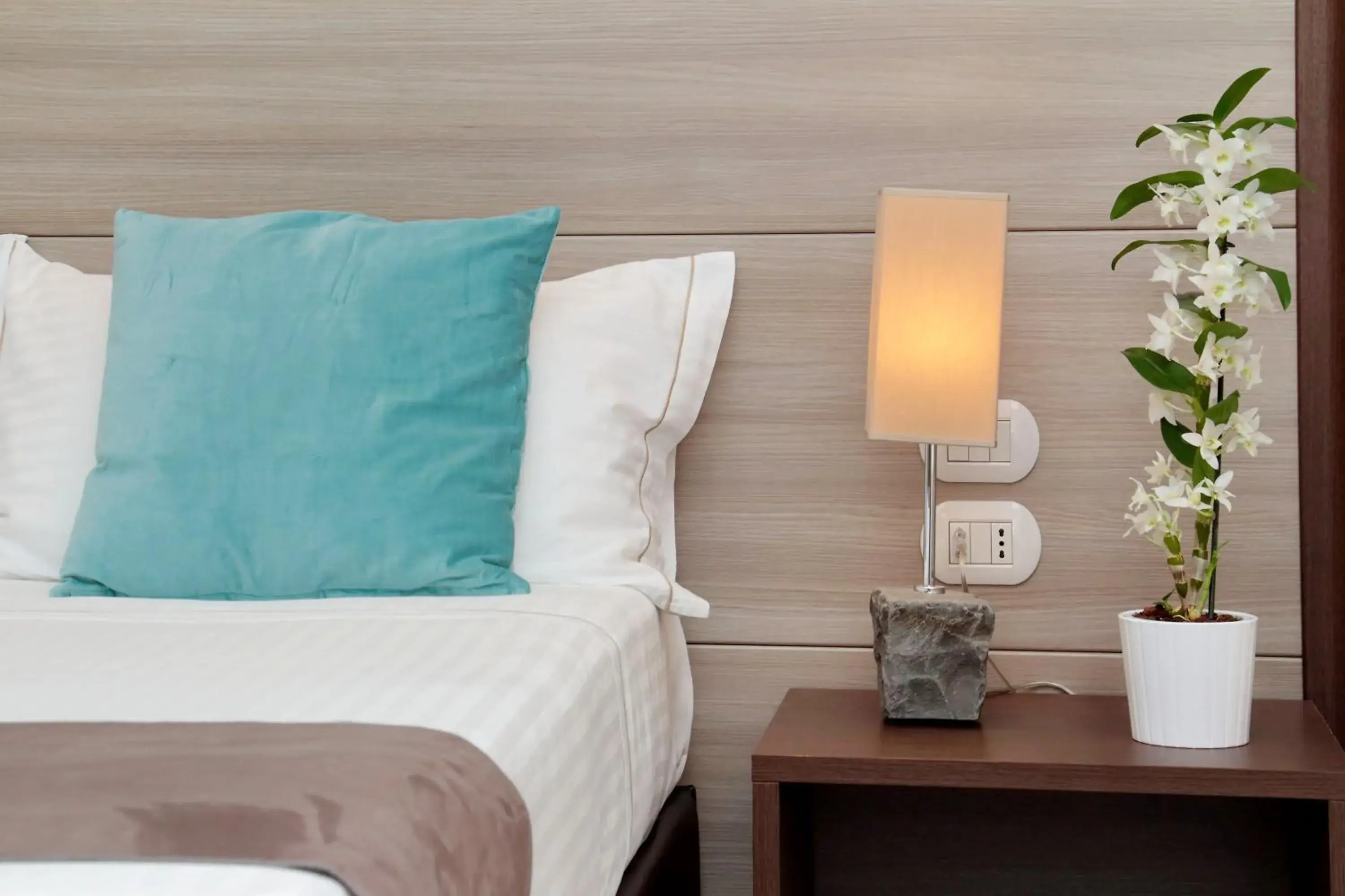 Decorative detail, Bed in Relais Servio Tullio Decorative detail, Bed in Relais Servio Tullio