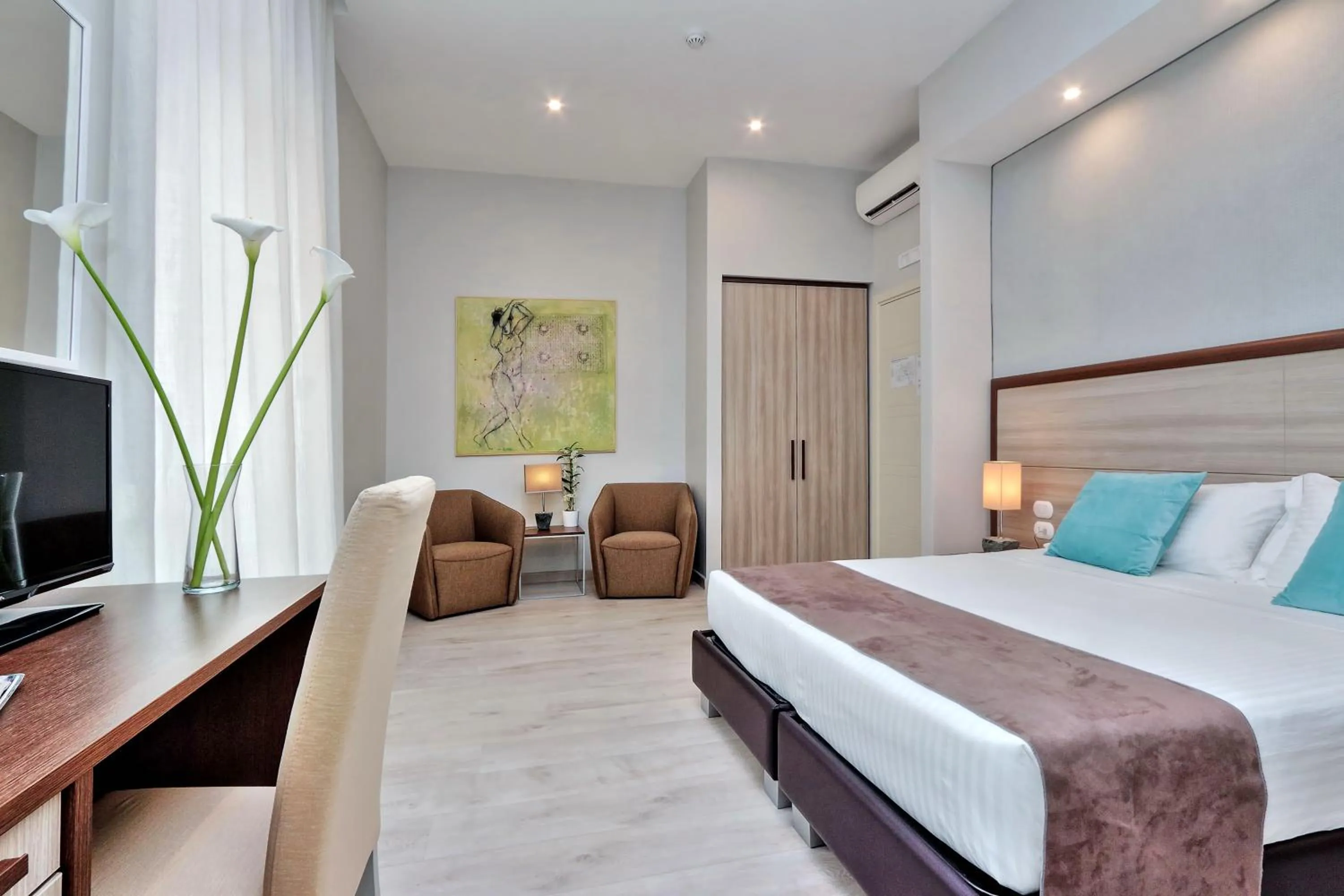 Bedroom, Bed in Relais Servio Tullio