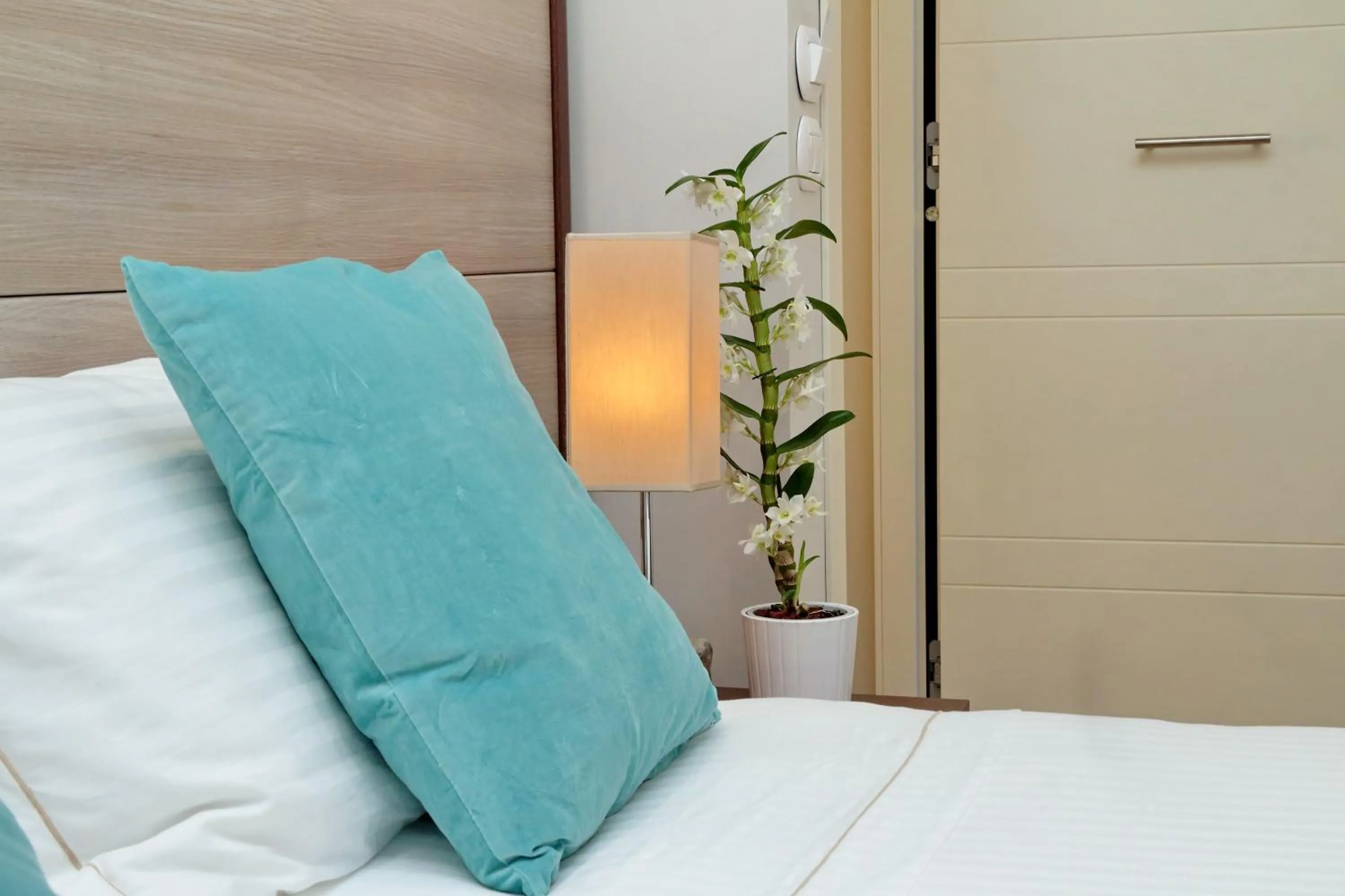 Decorative detail, Bed in Relais Servio Tullio