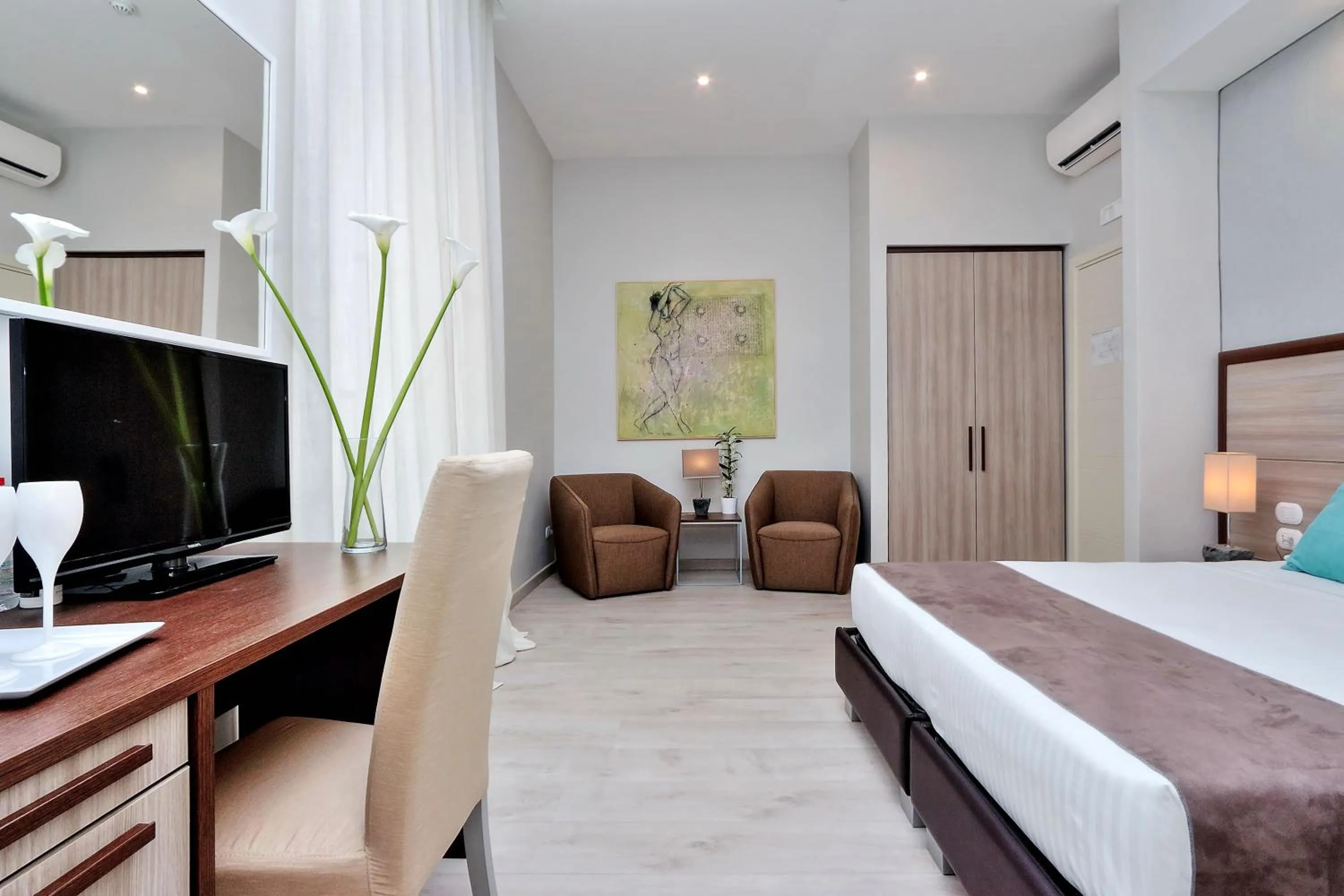 Photo of the whole room, Bed in Relais Servio Tullio