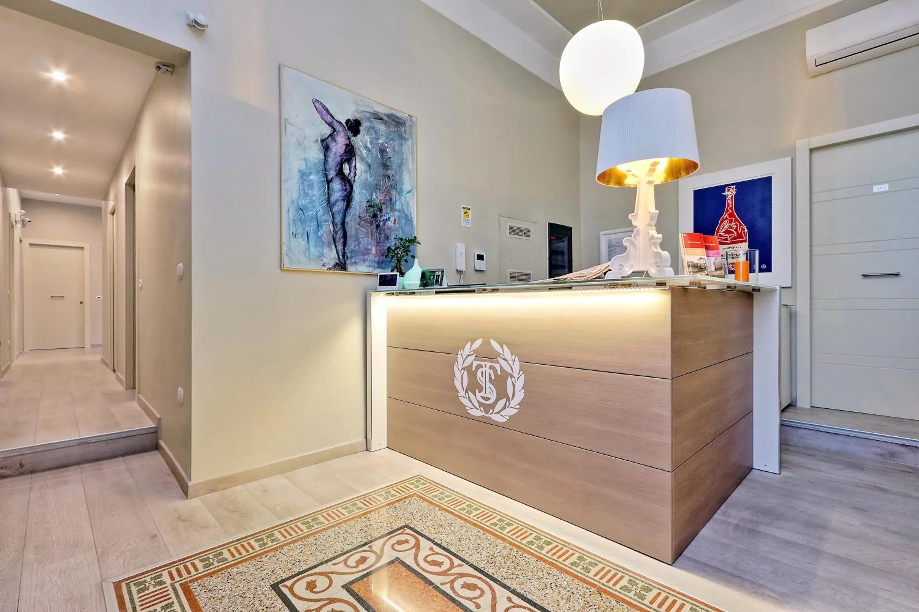 Lobby or reception in Relais Servio Tullio Lobby or reception in Relais Servio Tullio