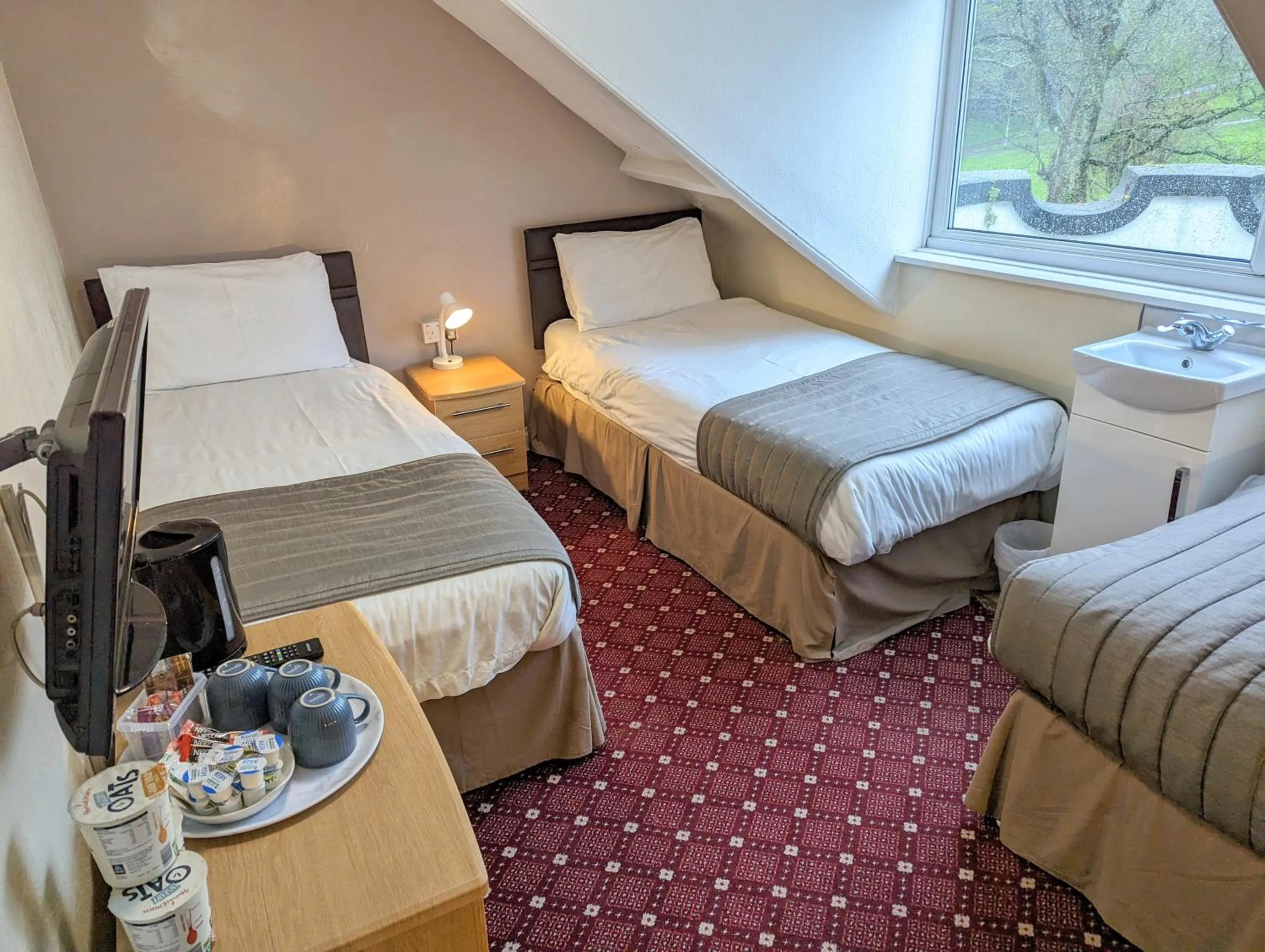 Bed in The George Guest House