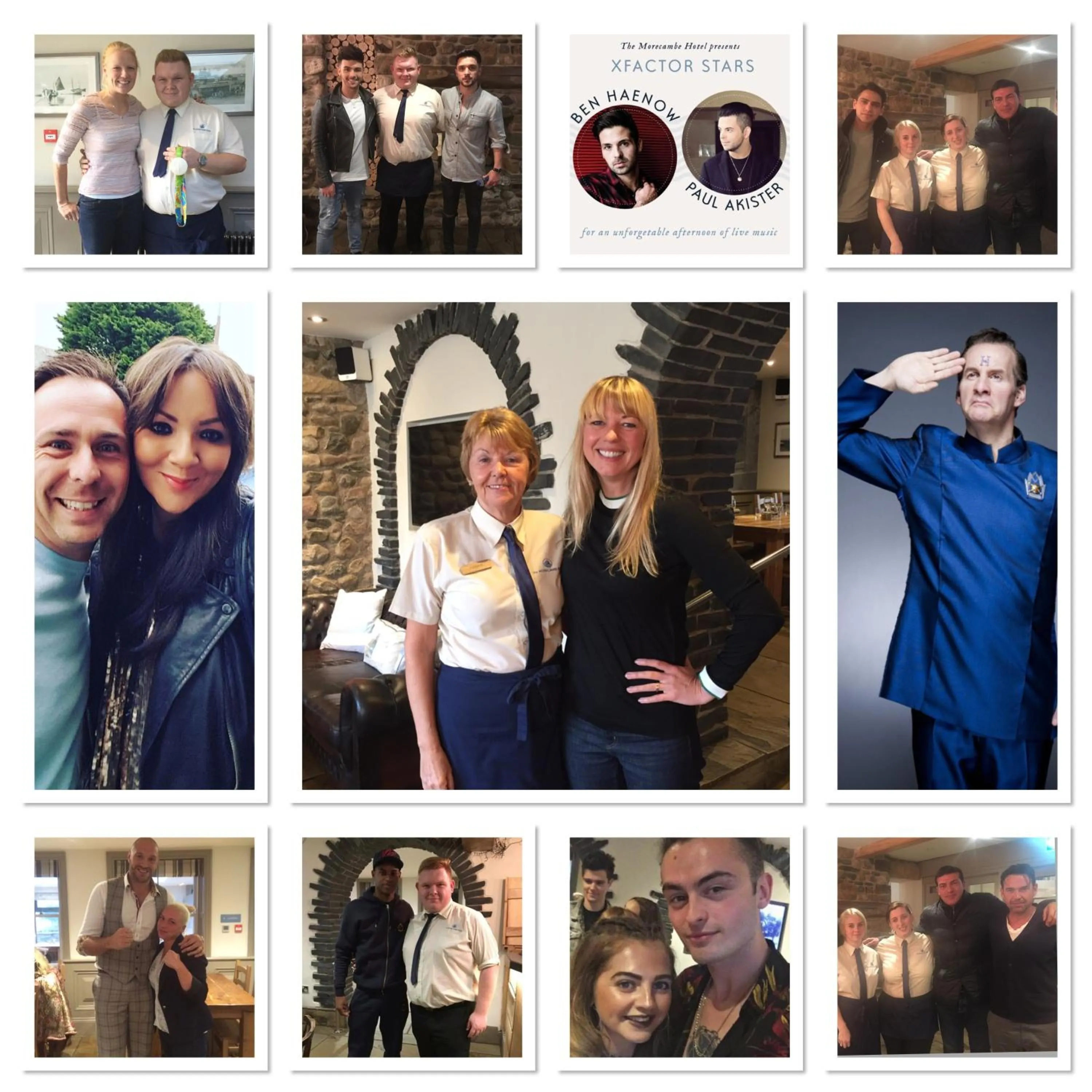 People in The Morecambe Hotel