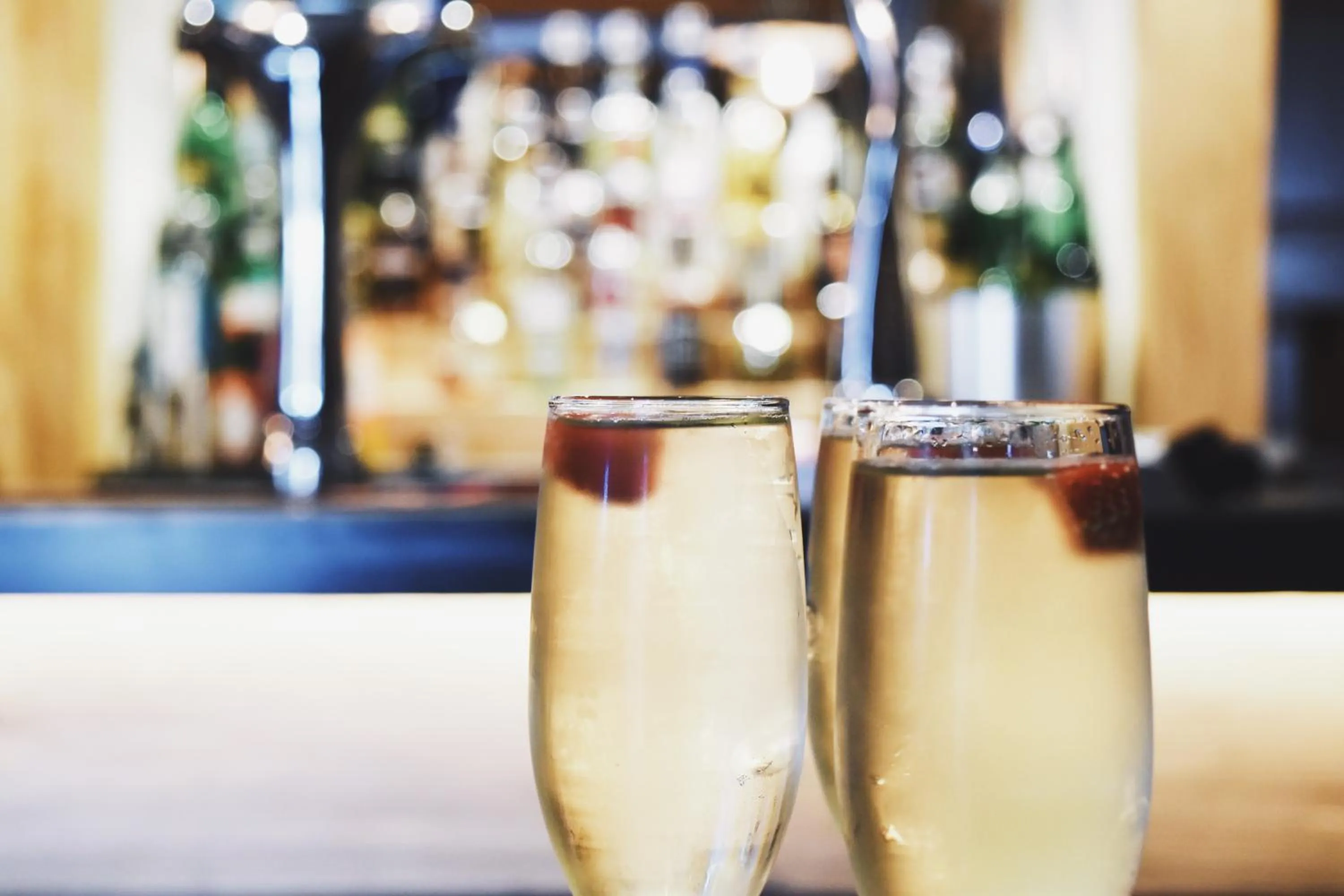 Alcoholic drinks in The Morecambe Hotel