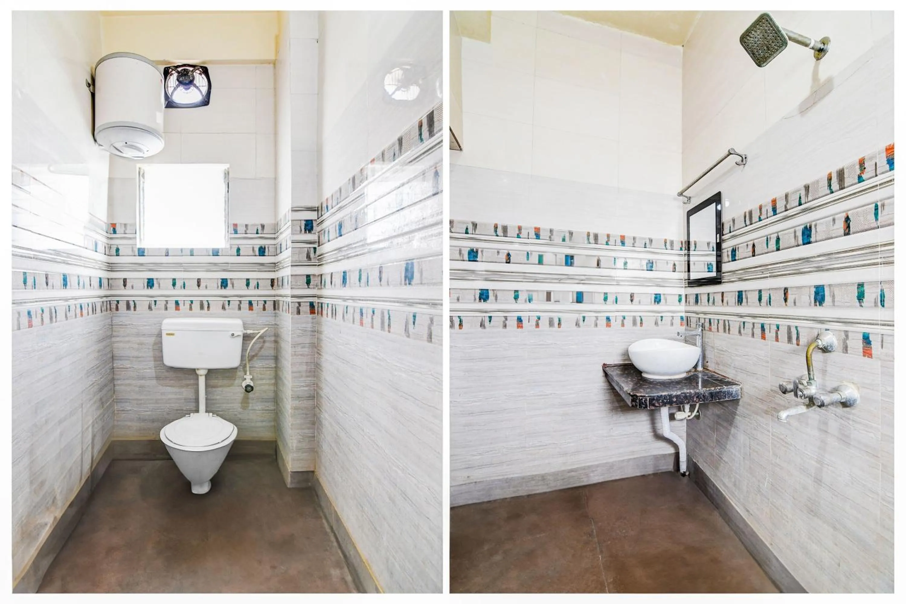 Bathroom in Hotel O DumDum Thana More Formerly Bimla Regency