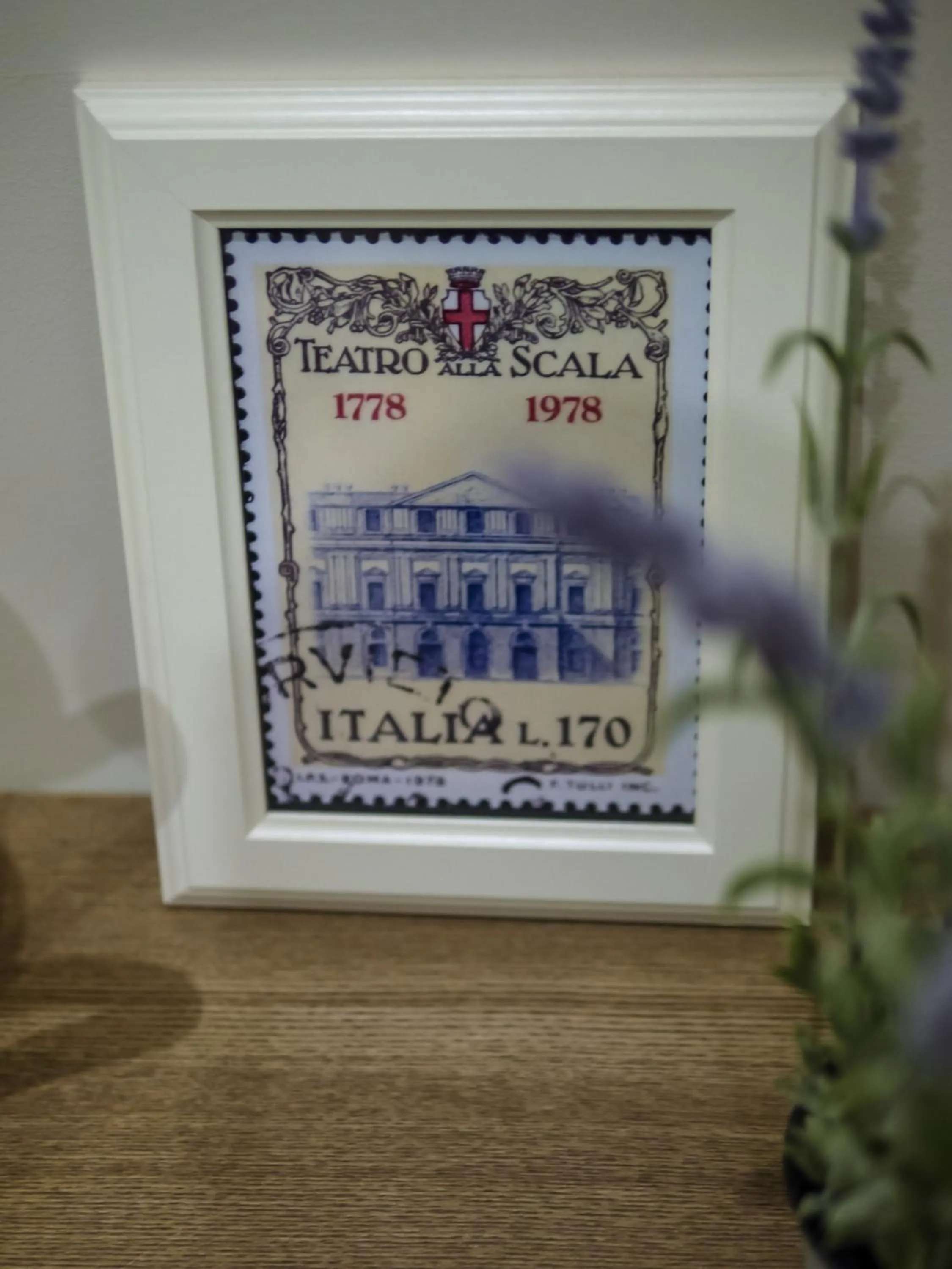 Decorative detail in Bed Milano Linate