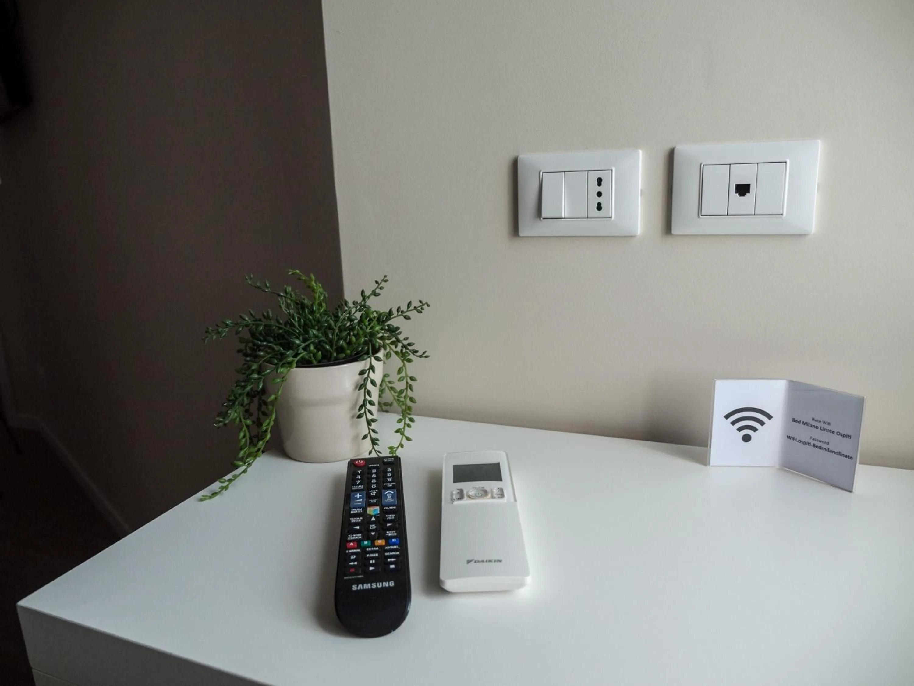 Decorative detail in Bed Milano Linate