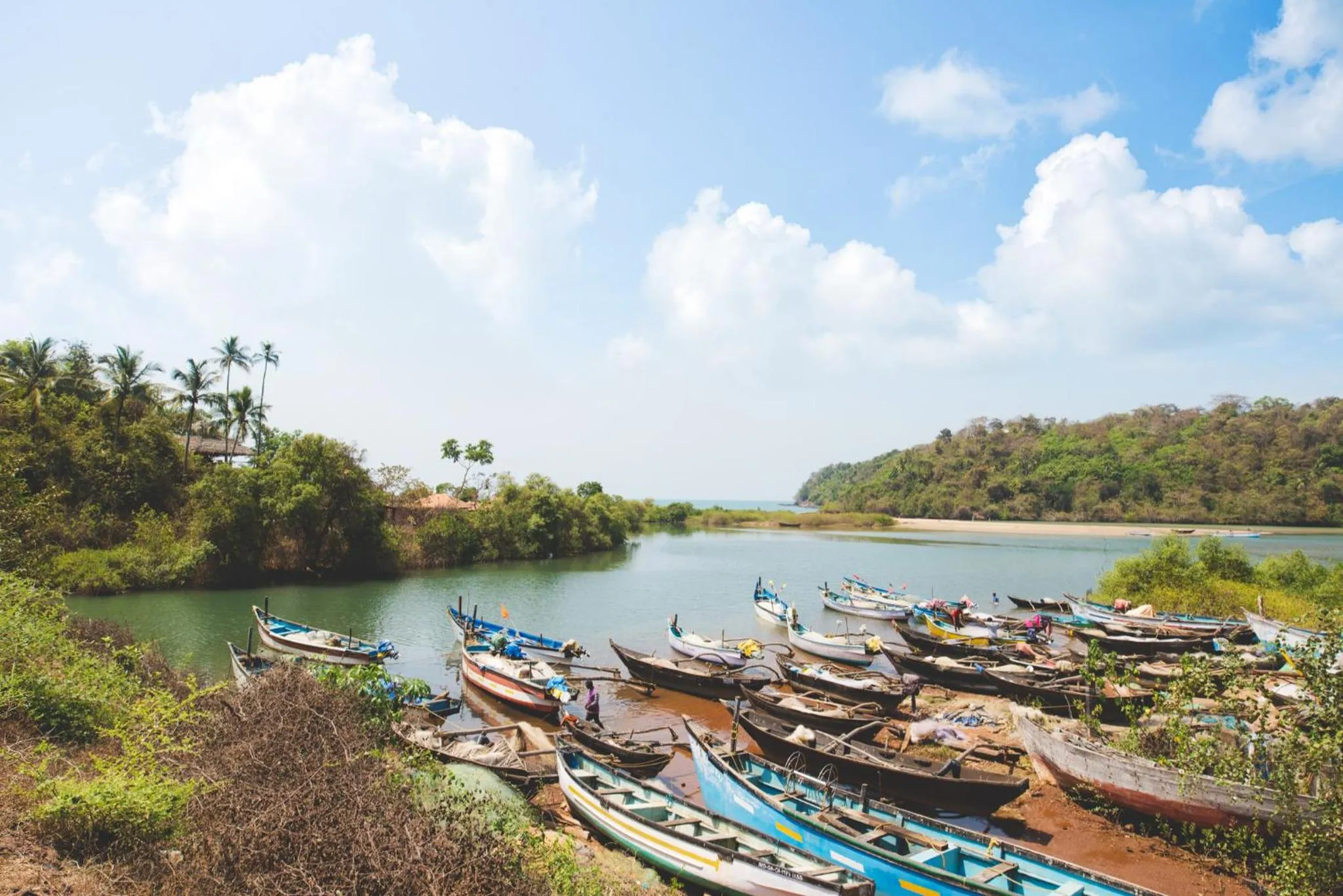 Area and facilities in The Bay Agonda