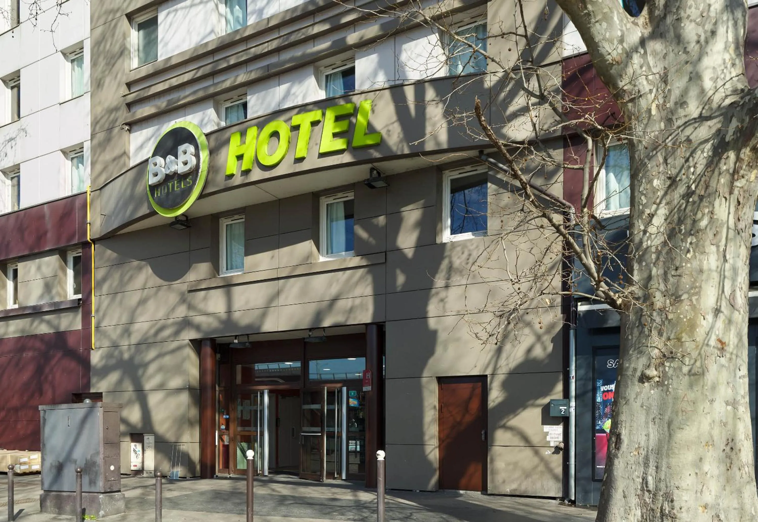 Property building in B&B HOTEL Paris Porte de la Villette