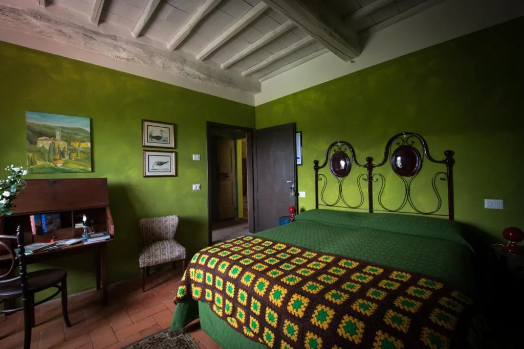 Bedroom, Bed in La Canonica Di Nusenna