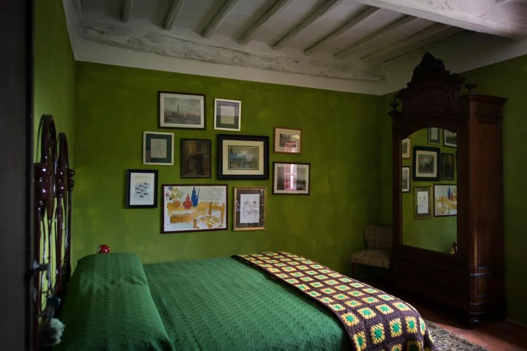 Bedroom, Bed in La Canonica Di Nusenna