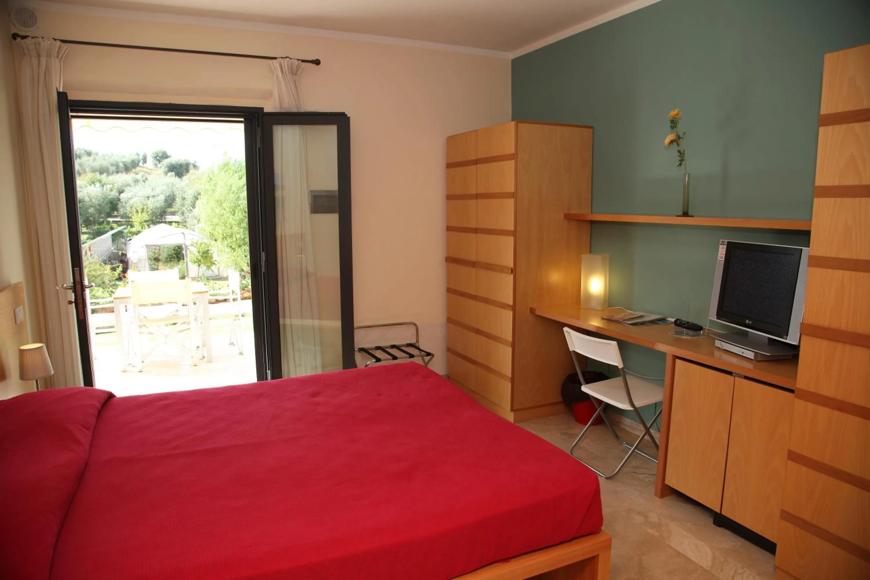 Bedroom, Bed in Hotel Poggio Bertino