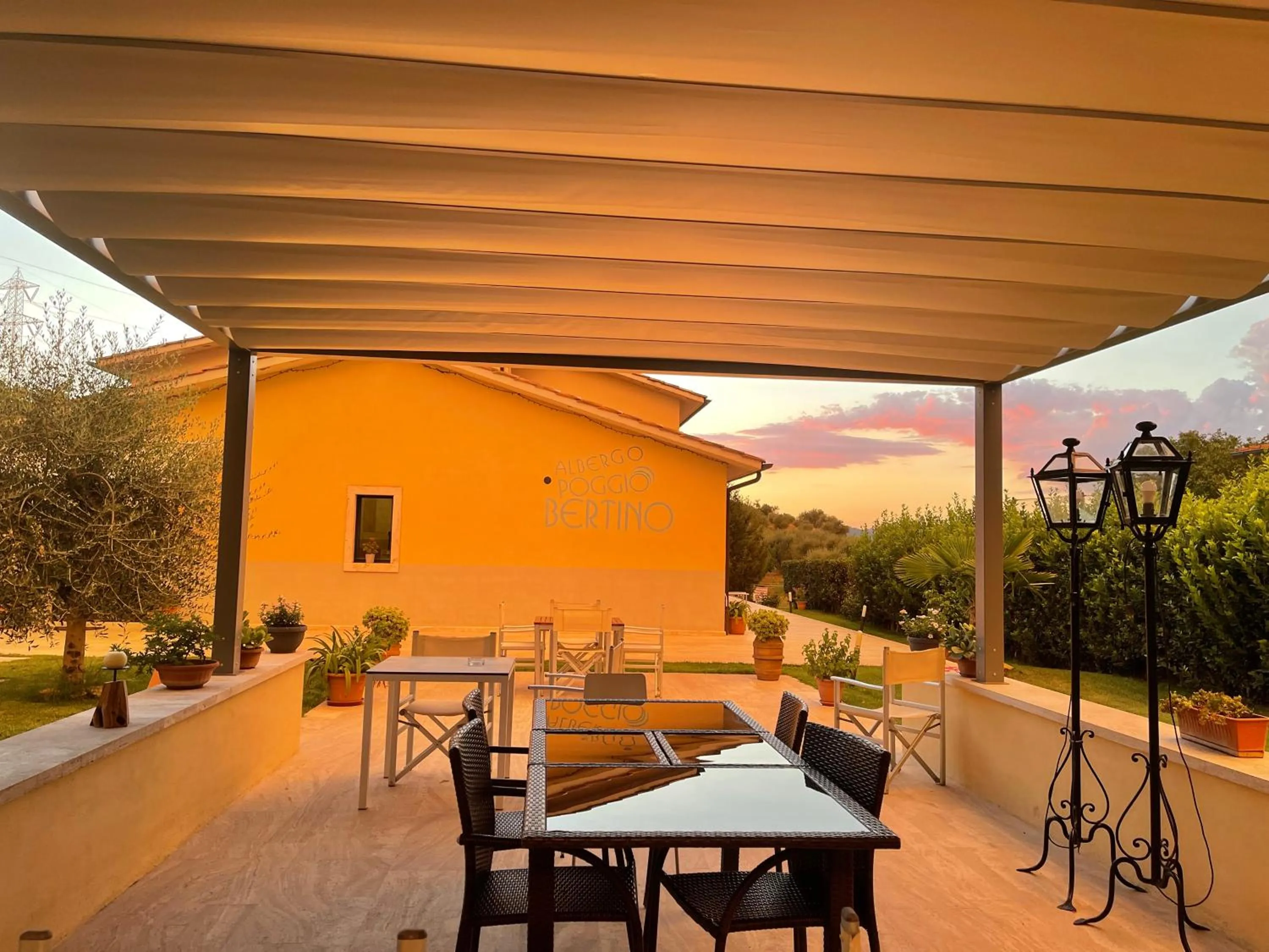 Property building in Hotel Poggio Bertino