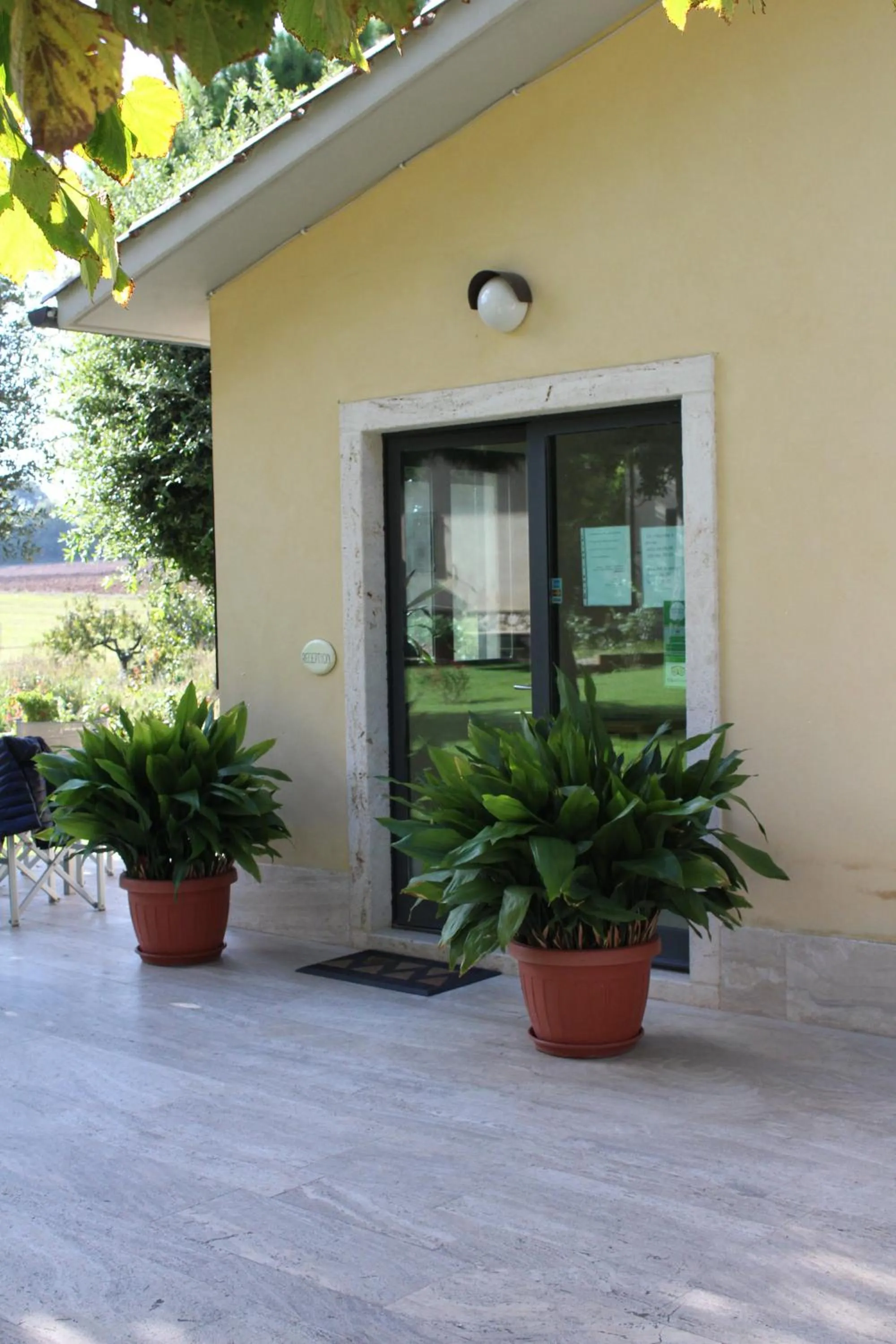 Decorative detail in Hotel Poggio Bertino