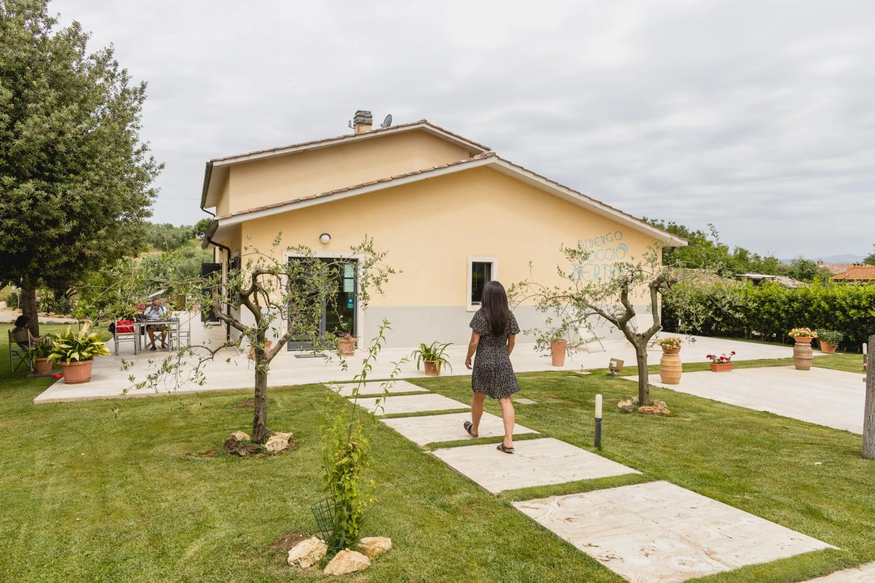 Property building in Hotel Poggio Bertino