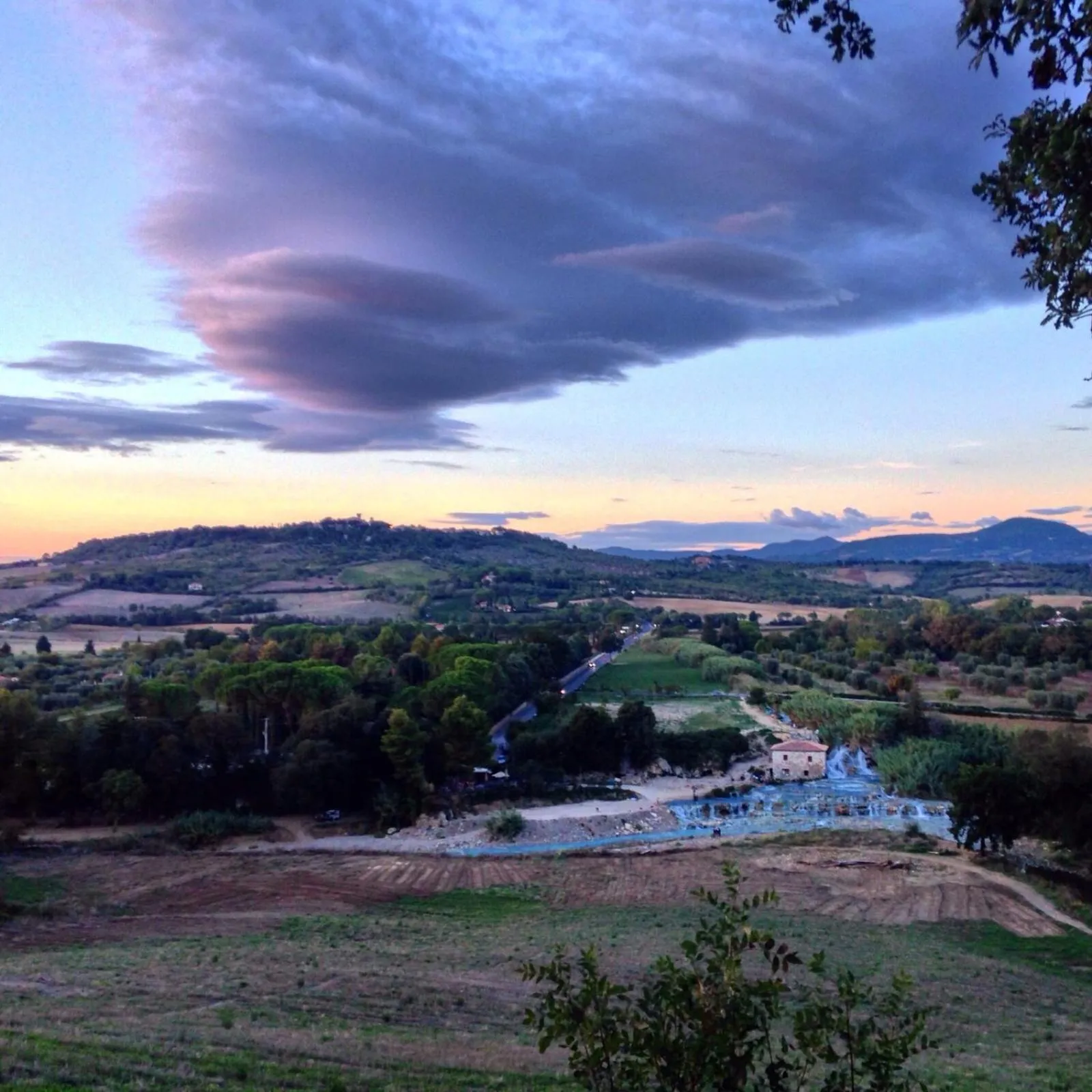 Natural landscape in Hotel Poggio Bertino