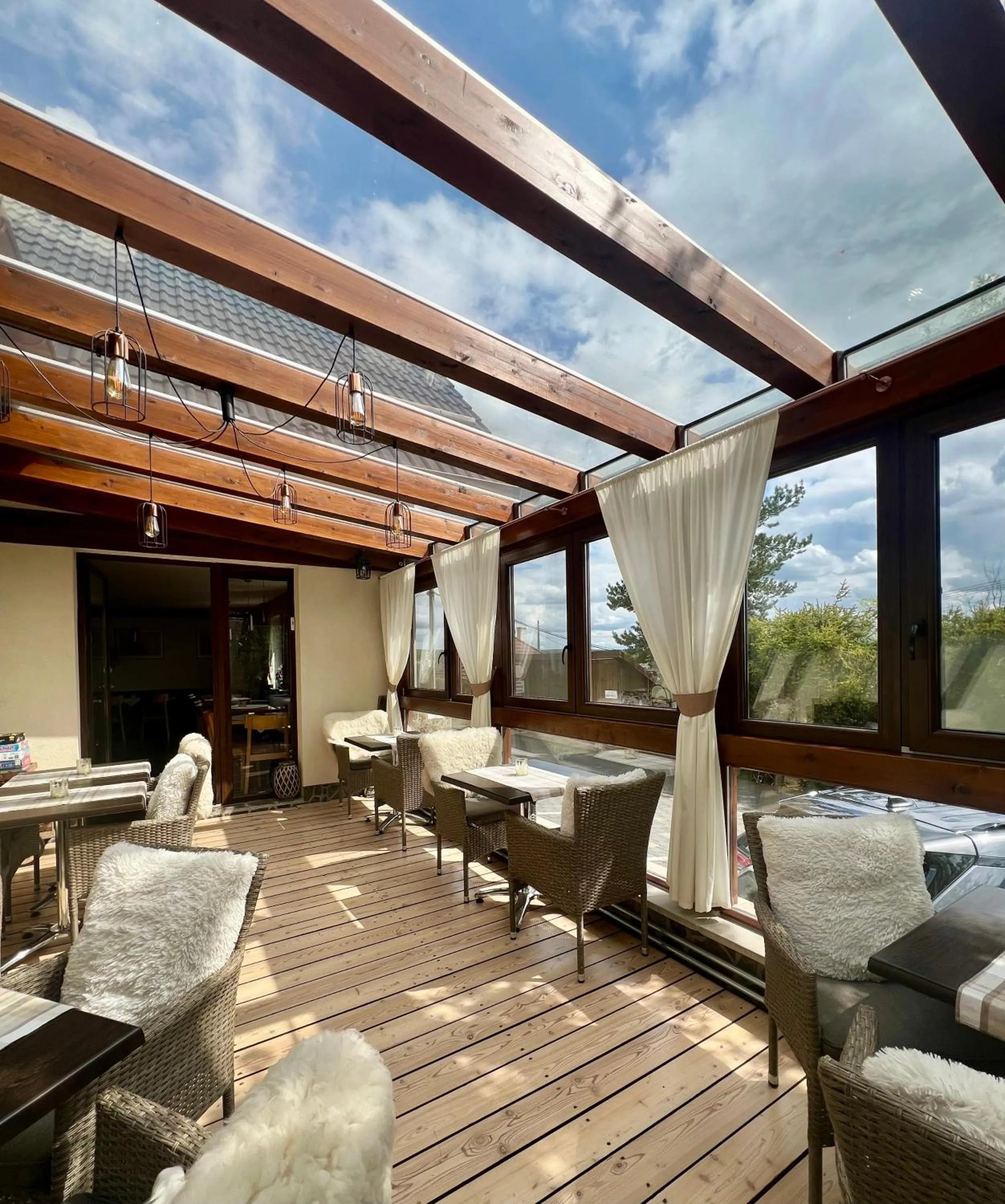 Balcony/Terrace in Penzión Darinka