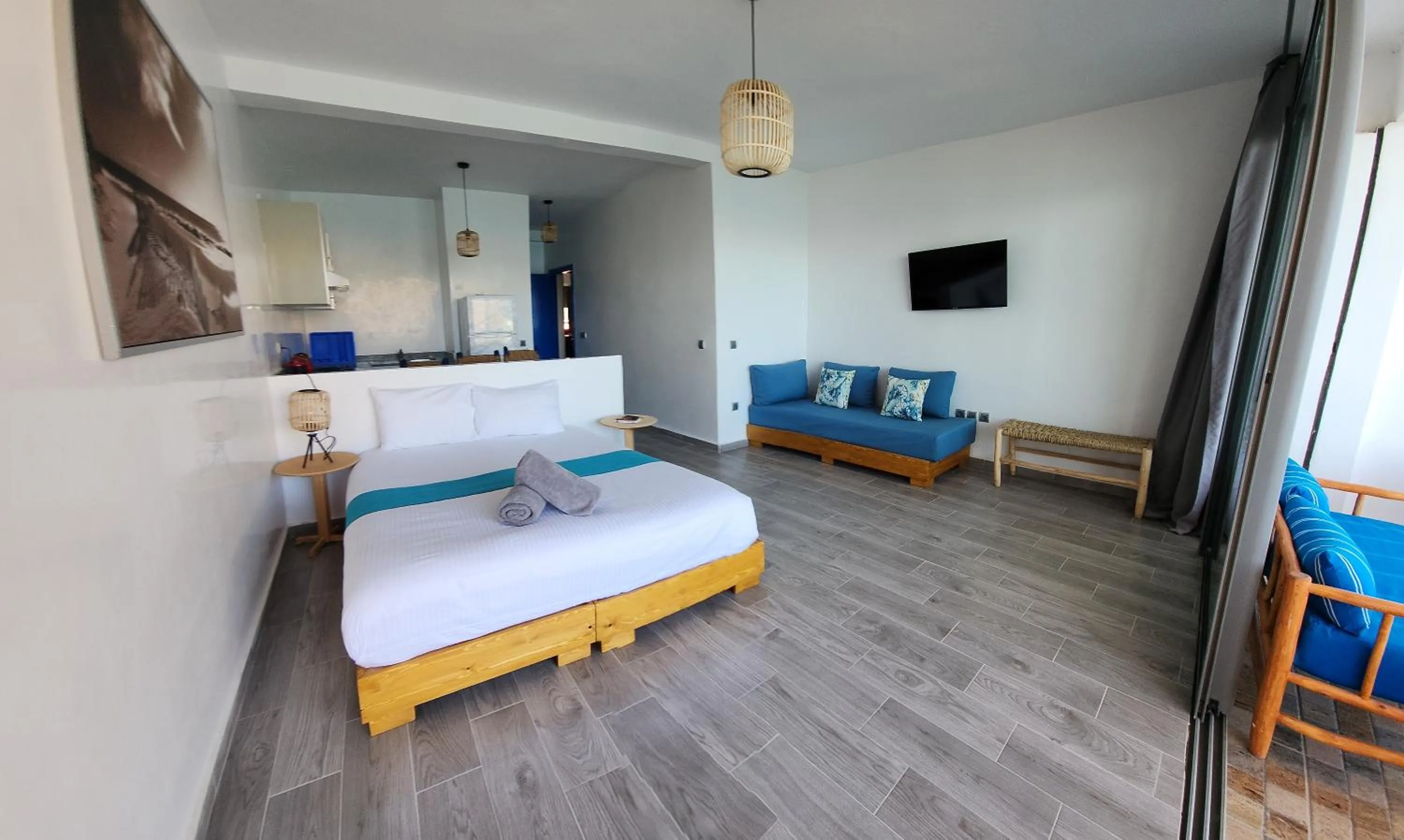 Bed in Aloha Imsouane