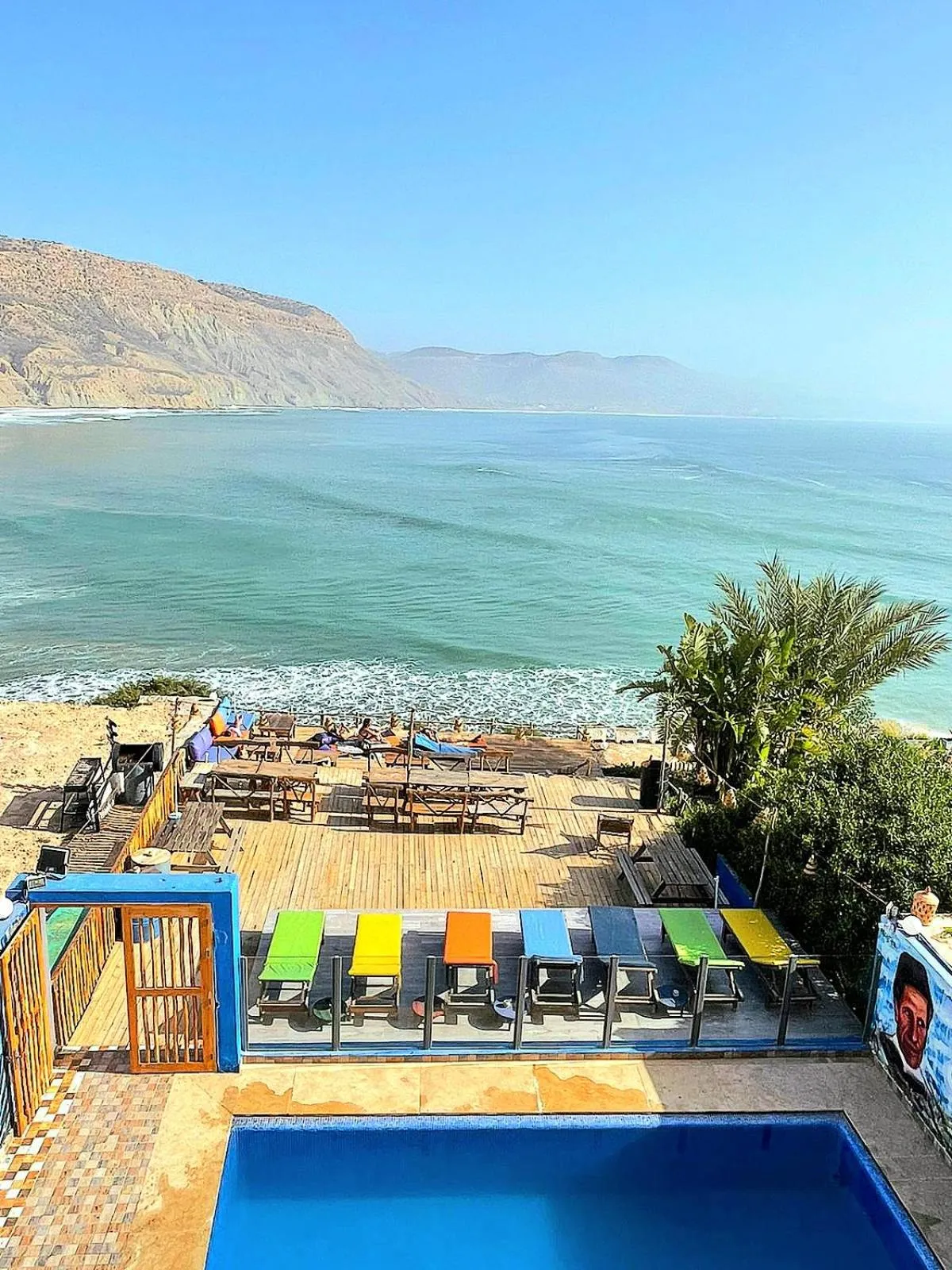 Pool view in Aloha Imsouane