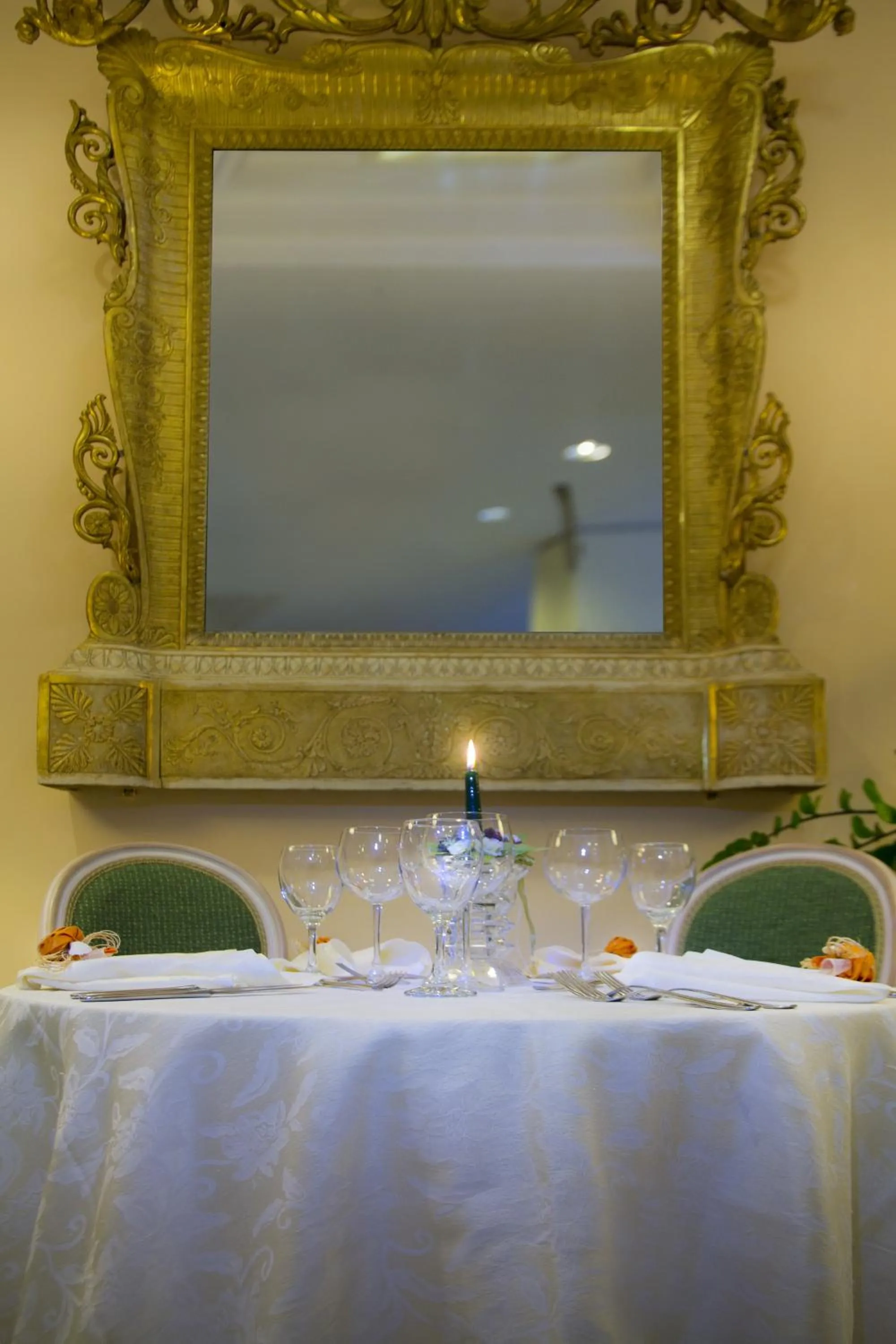 Decorative detail in Hotel Posta