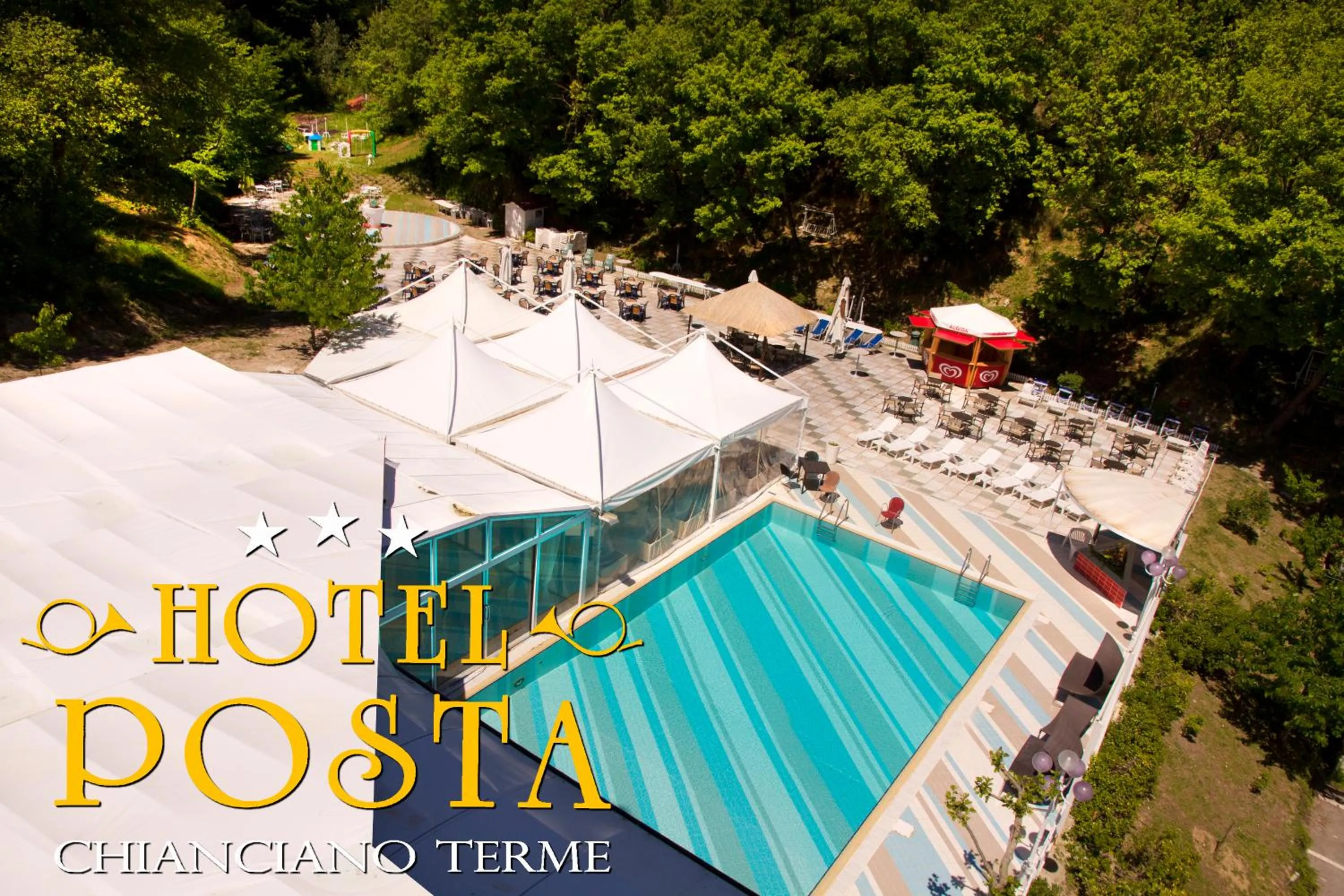 Garden in Hotel Posta