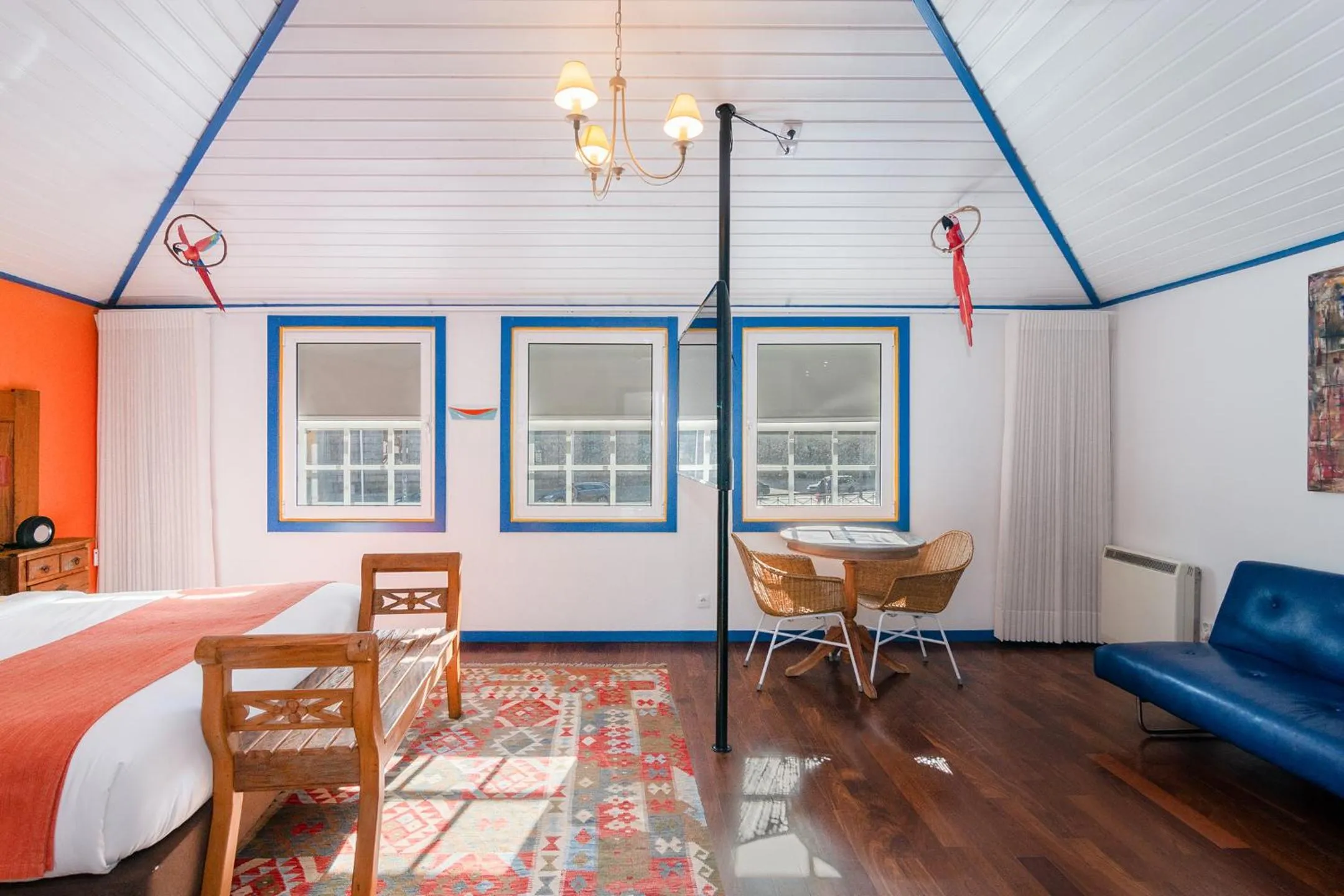 Bed in Miragaia House