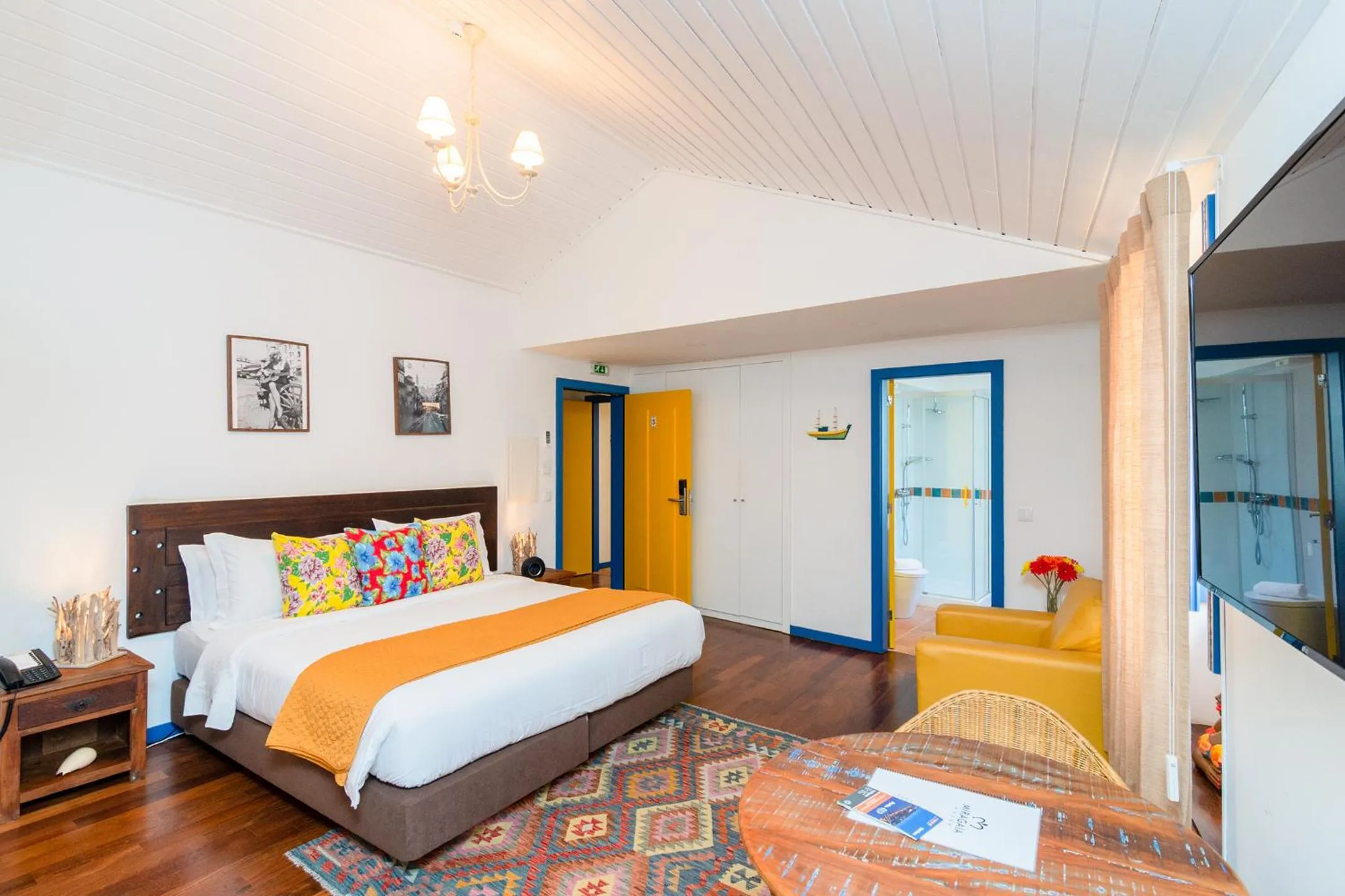 Bed in Miragaia House