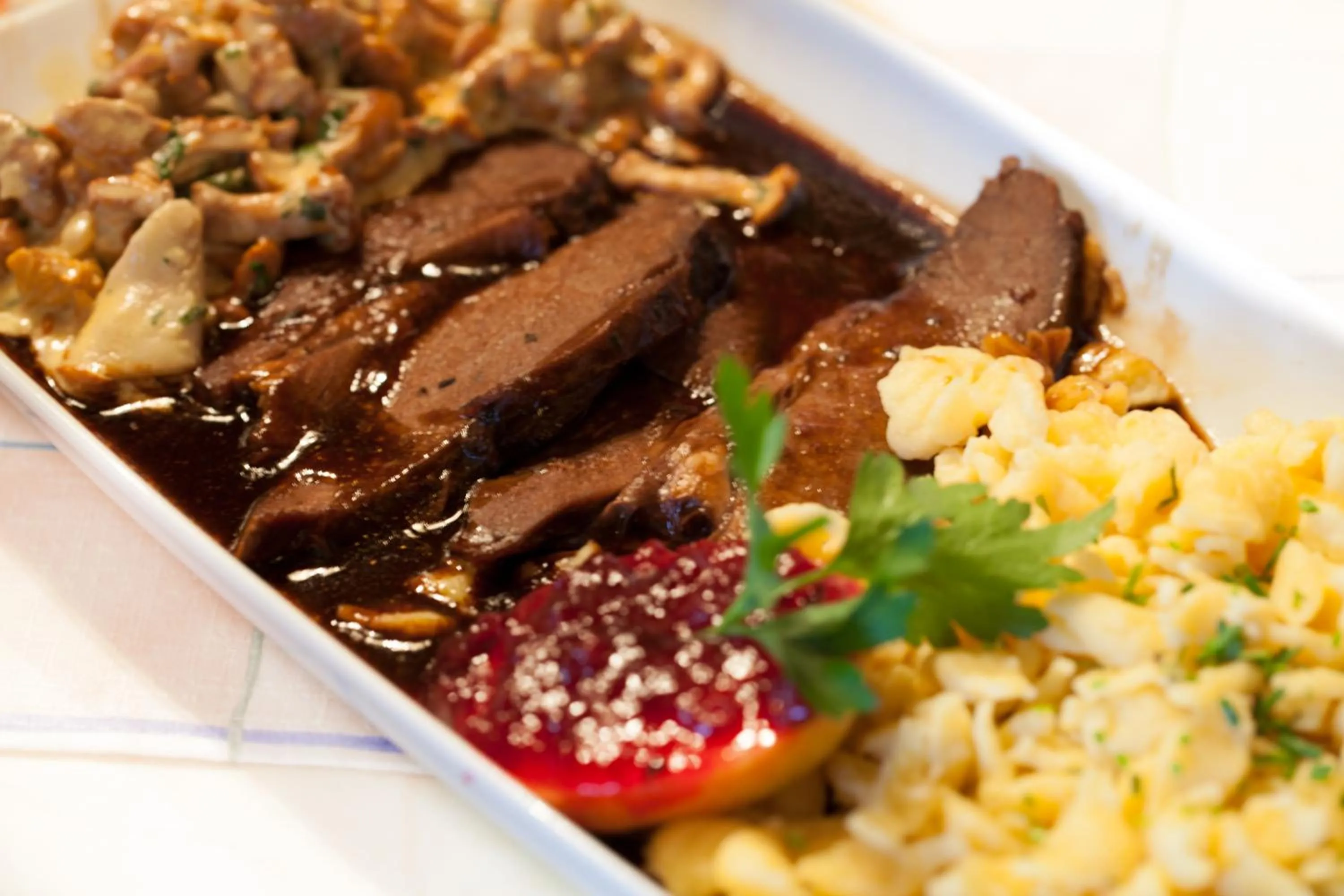 Food close-up in Gasthof Sonnenheim