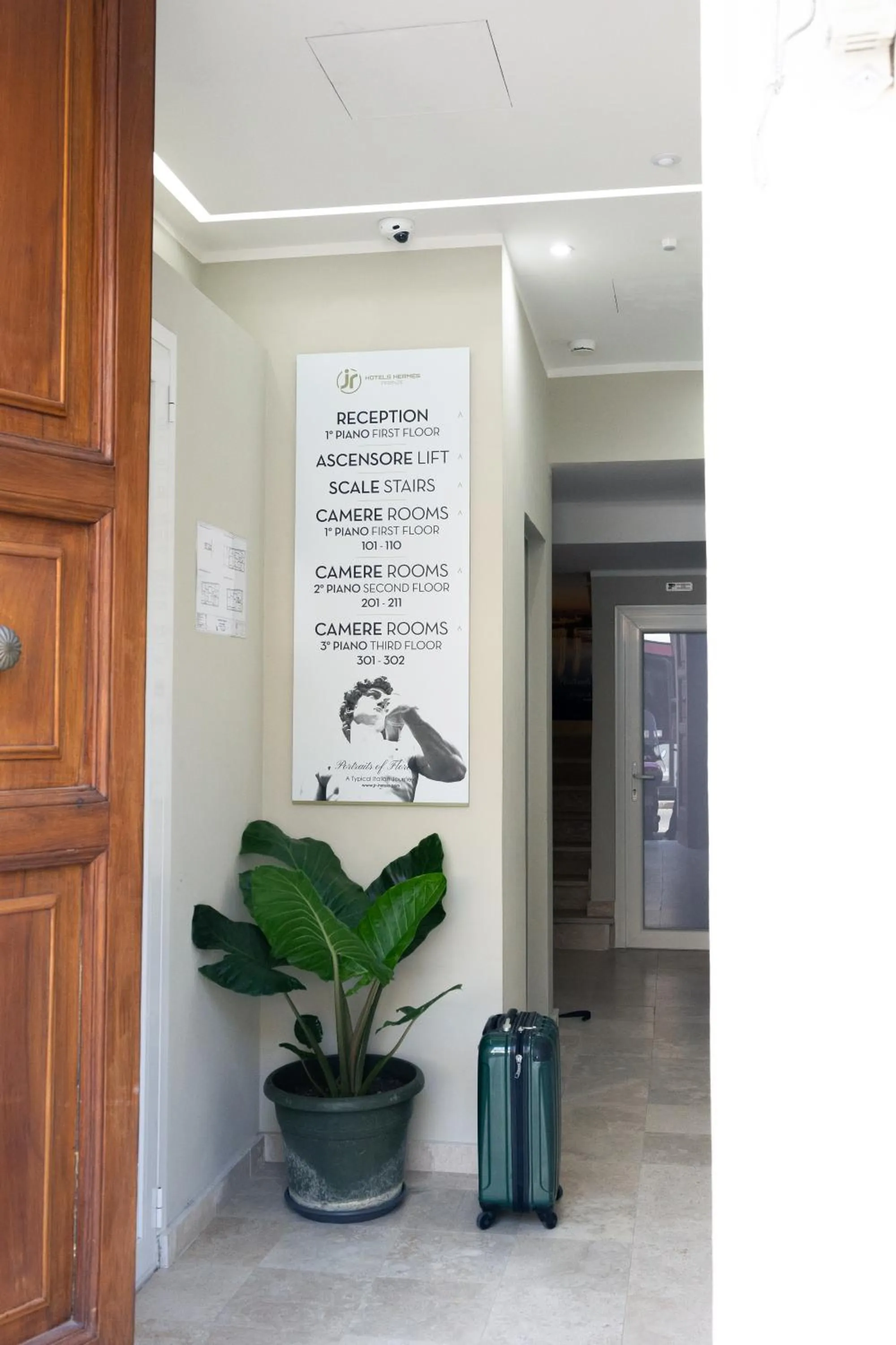 Facade/entrance in JR Hotels Hermes Firenze