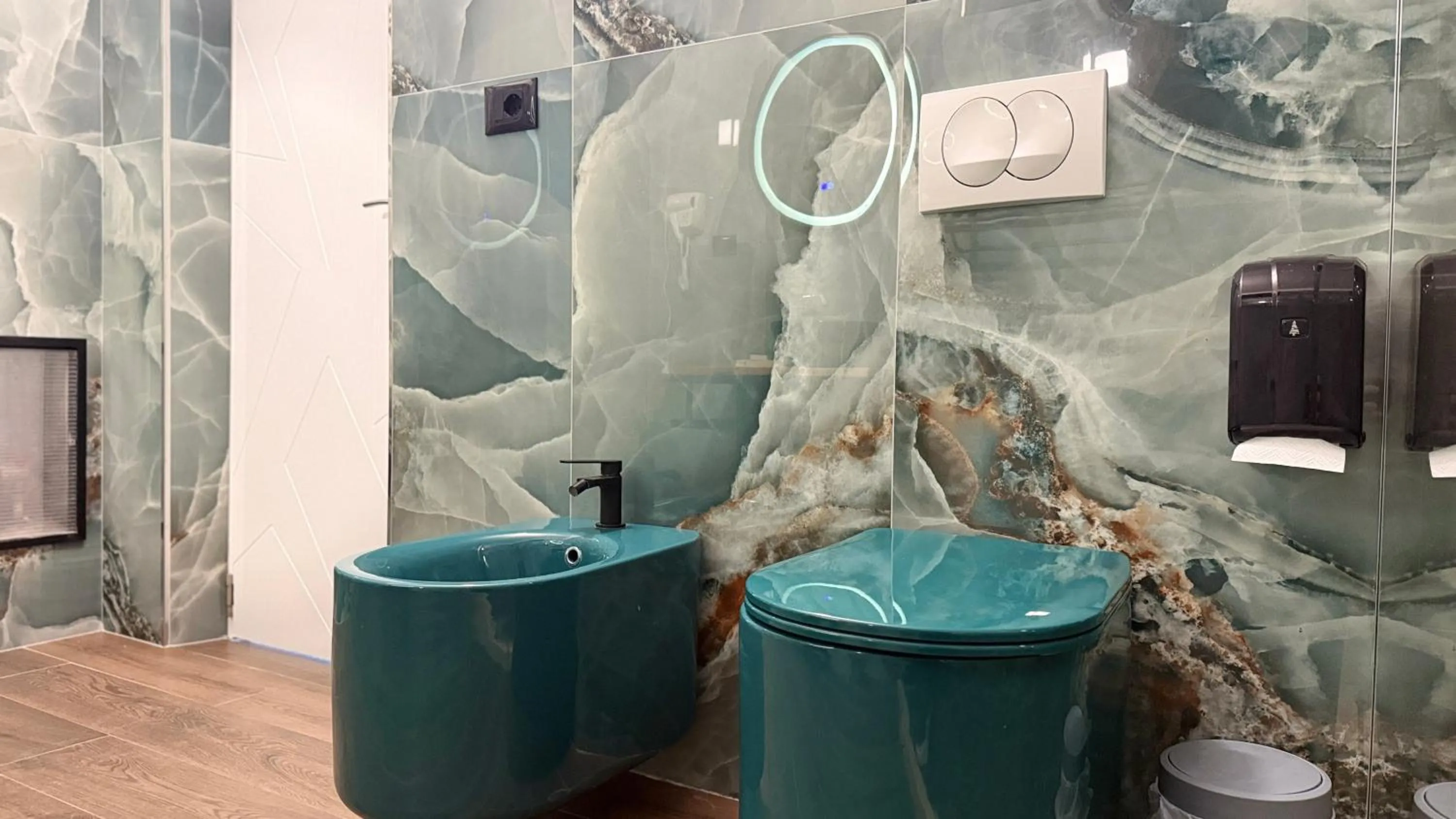 Bathroom in Hotel Zhironi