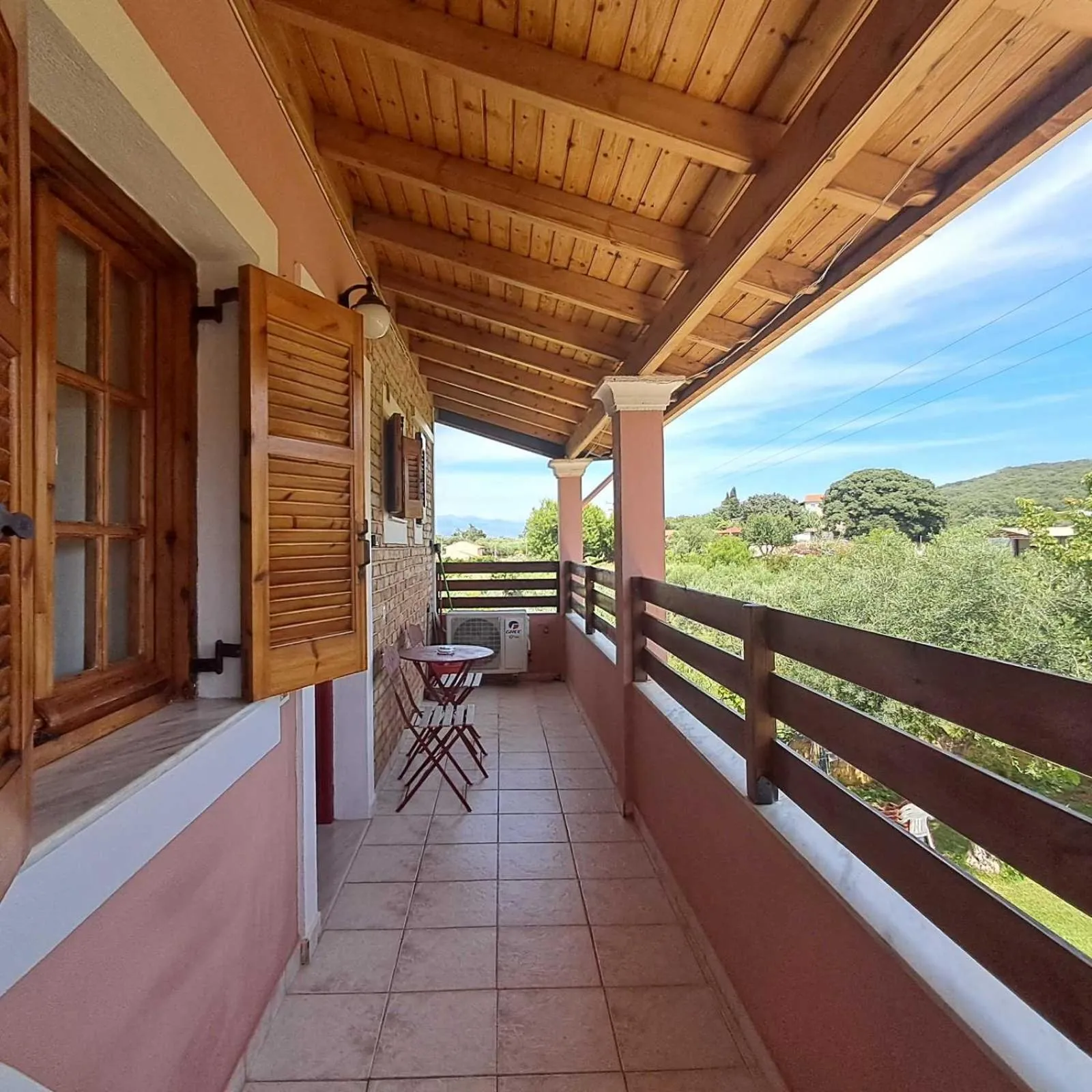 Balcony/Terrace in Olga's Garden Apartments