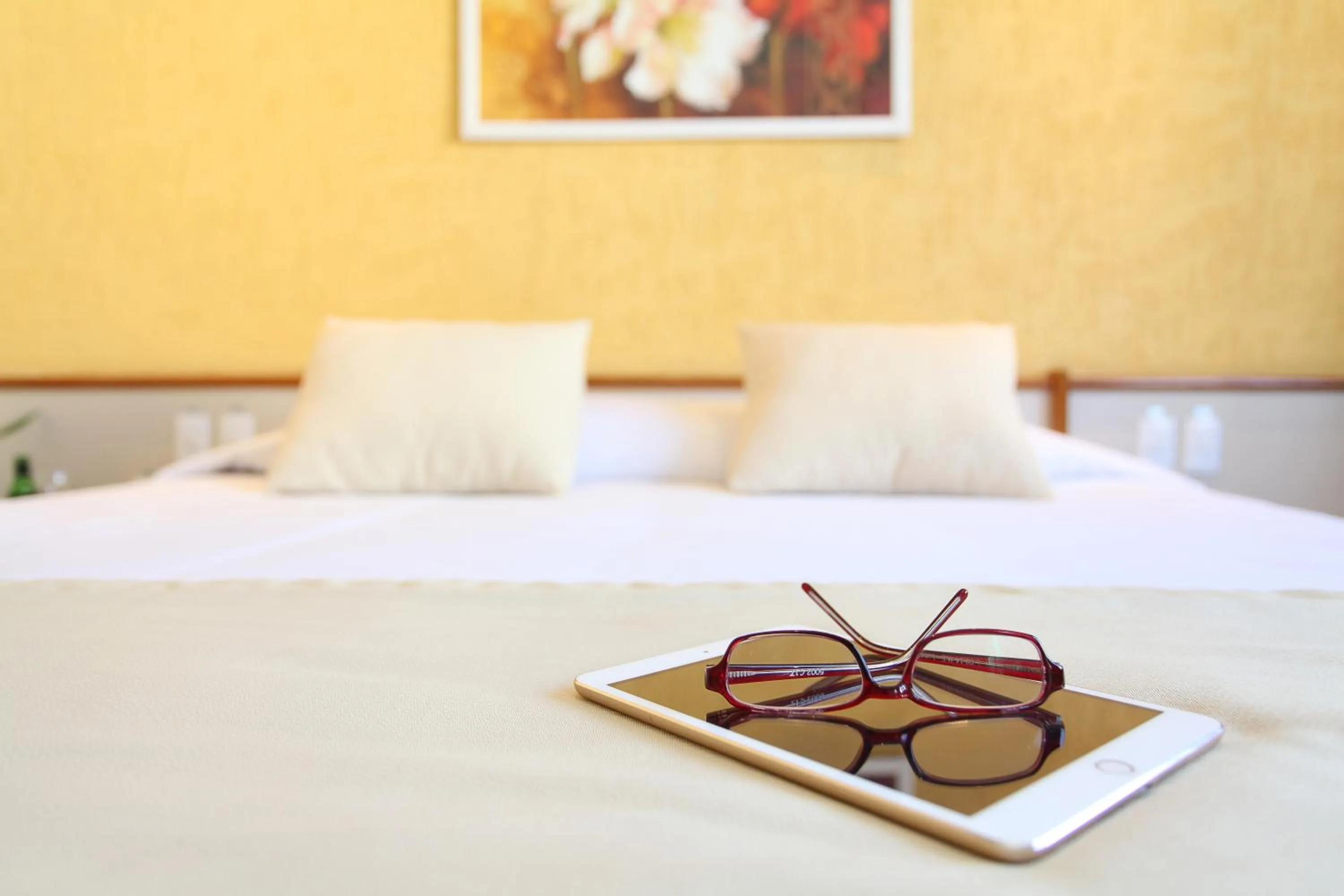 Bed in Mengo Palace Hotel