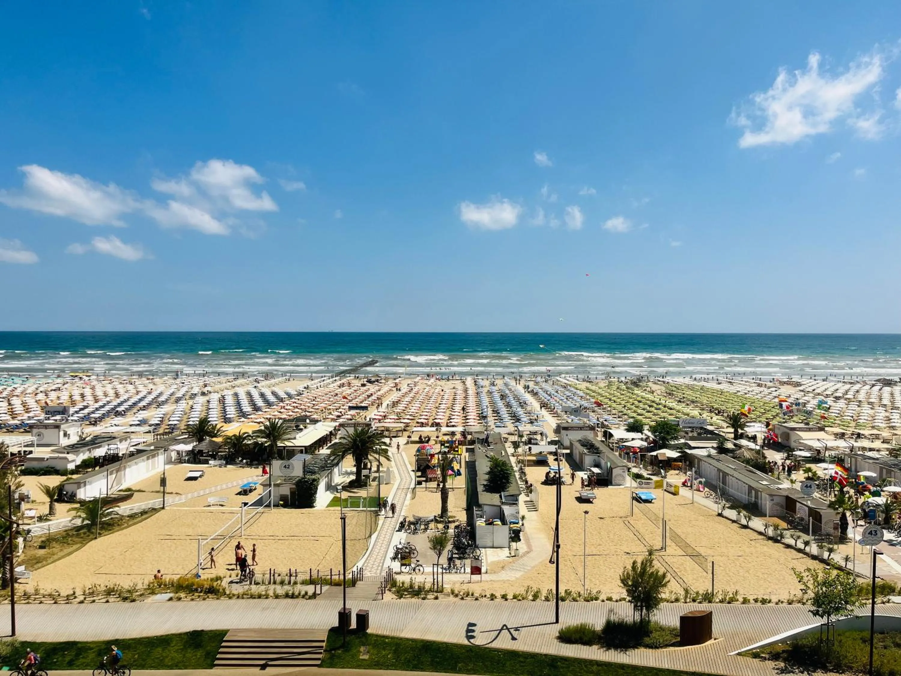 Sea view in Hotel Columbia Frontemare
