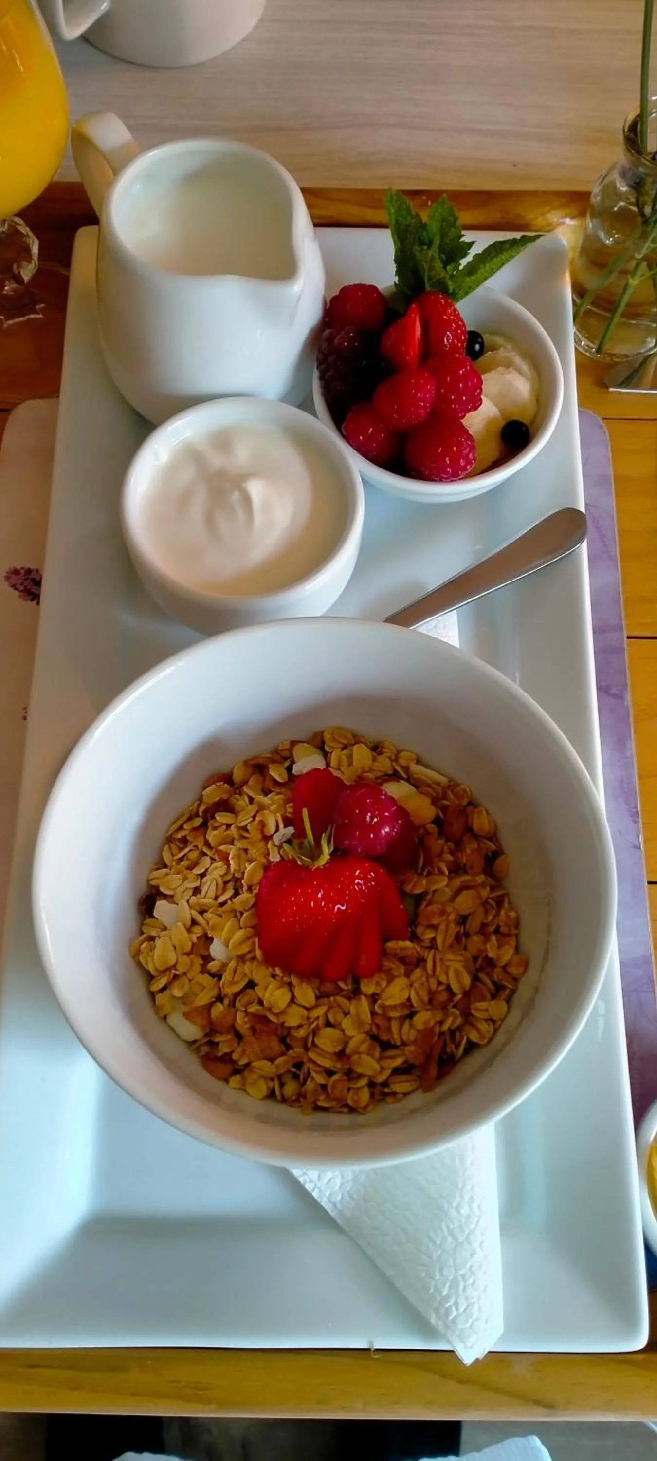 Breakfast in Queensberry Inn