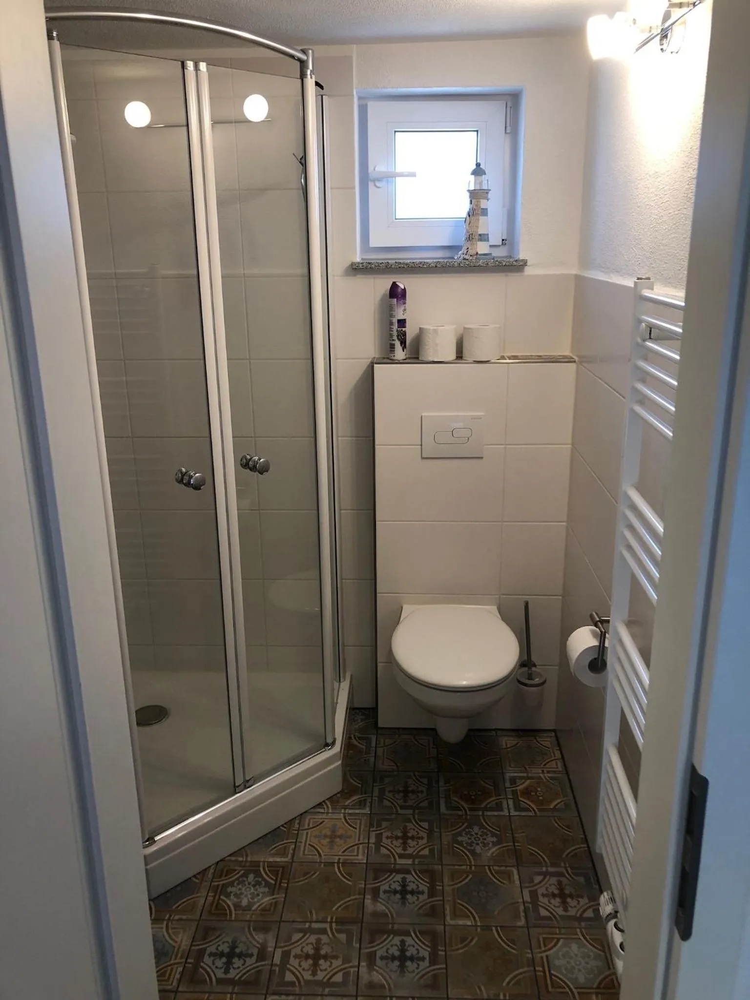 Bathroom in Ferienwohnung Sturmmöwe