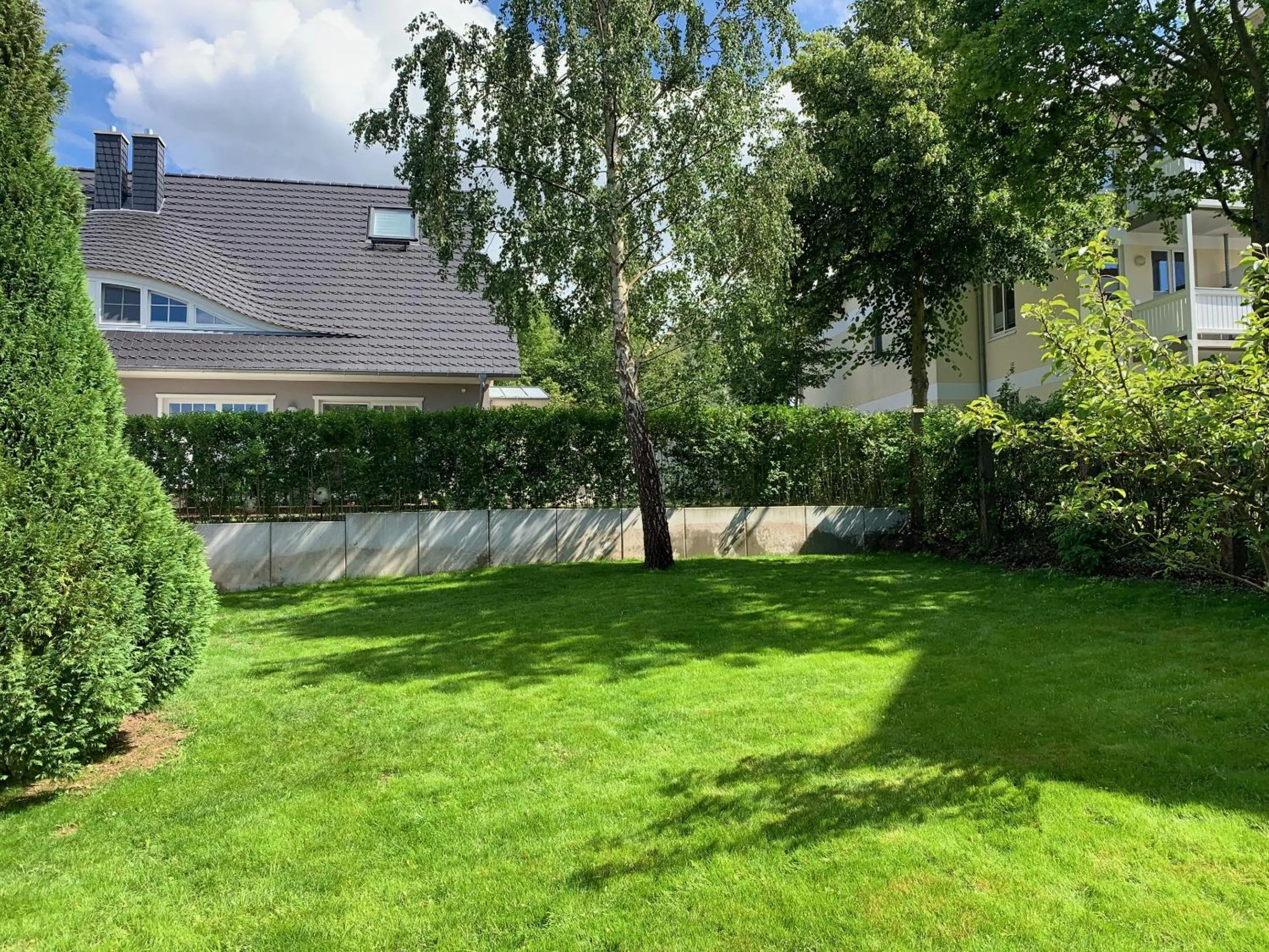 Garden in Ferienwohnung Sturmmöwe