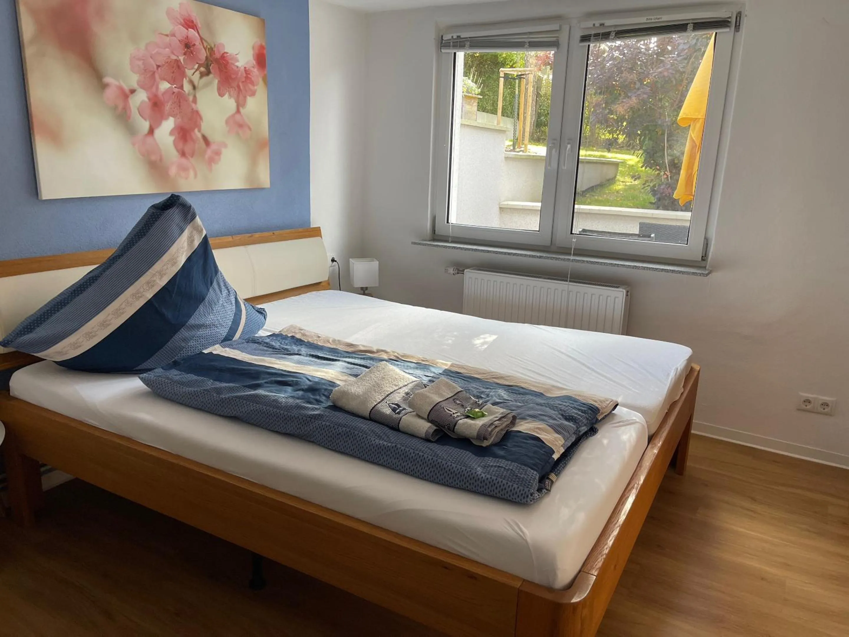 Bedroom, Bed in Ferienwohnung Sturmmöwe