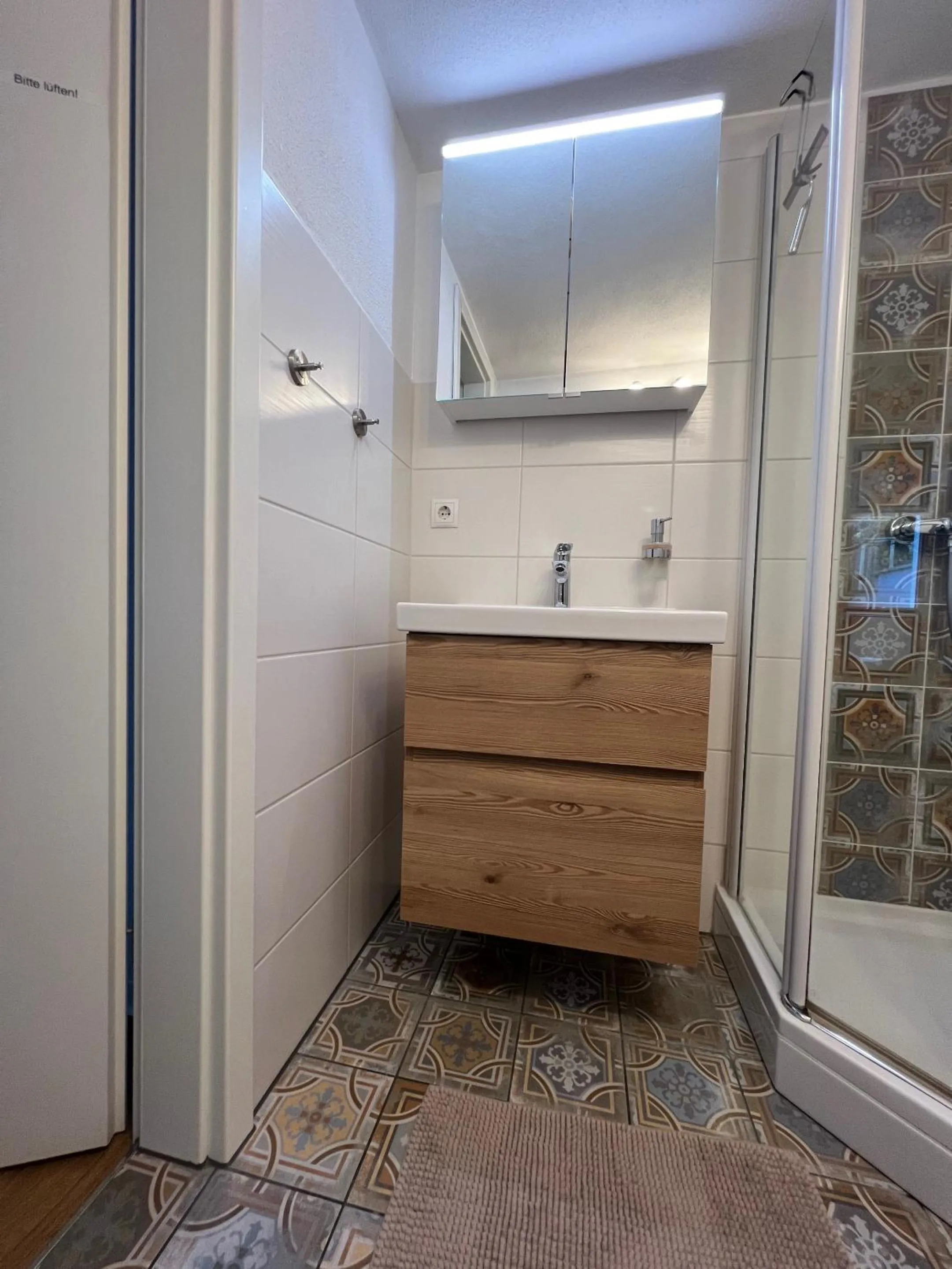 Bathroom in Ferienwohnung Sturmmöwe