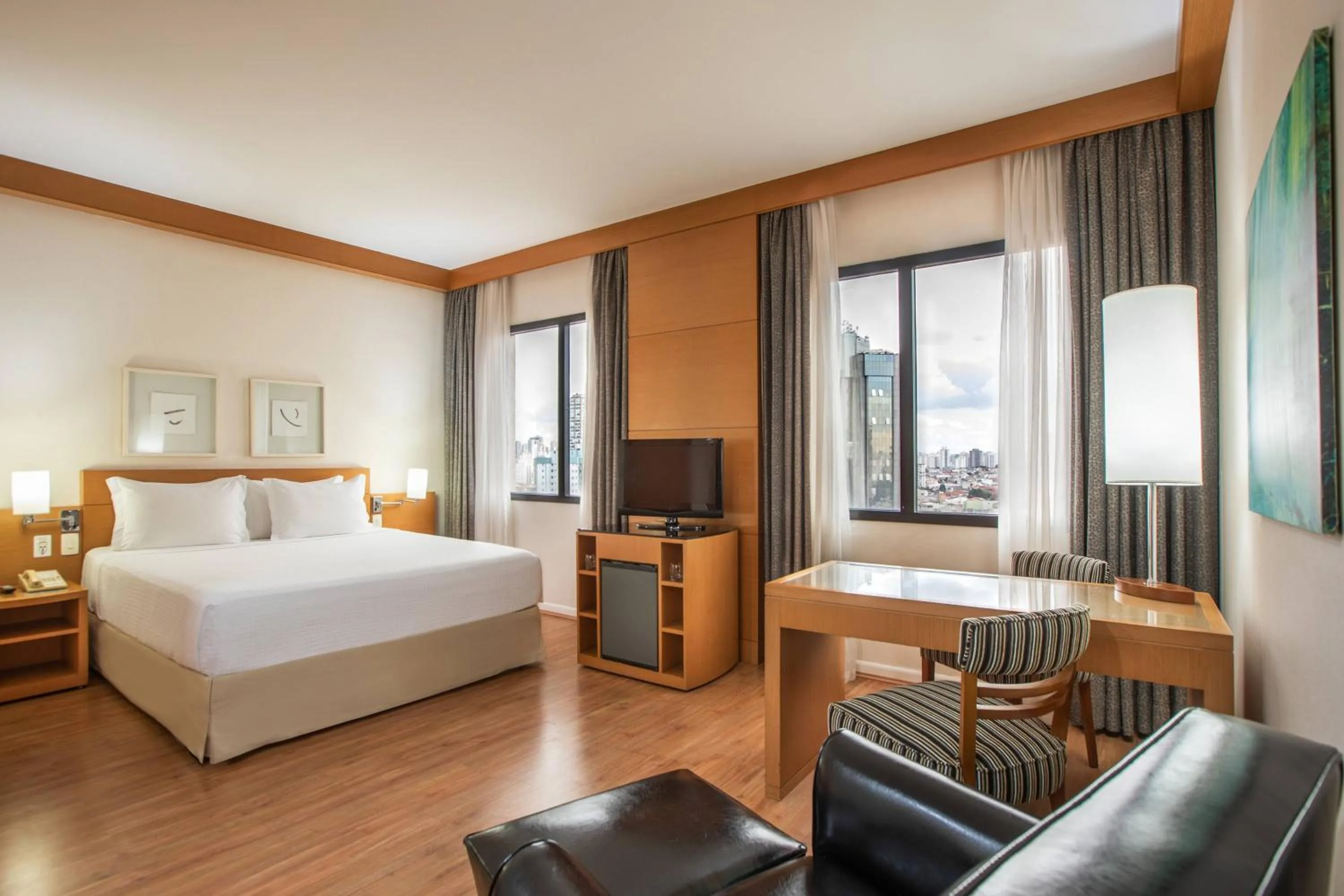 Living room, Bed in São Paulo Tatuapé Affiliated by Meliá