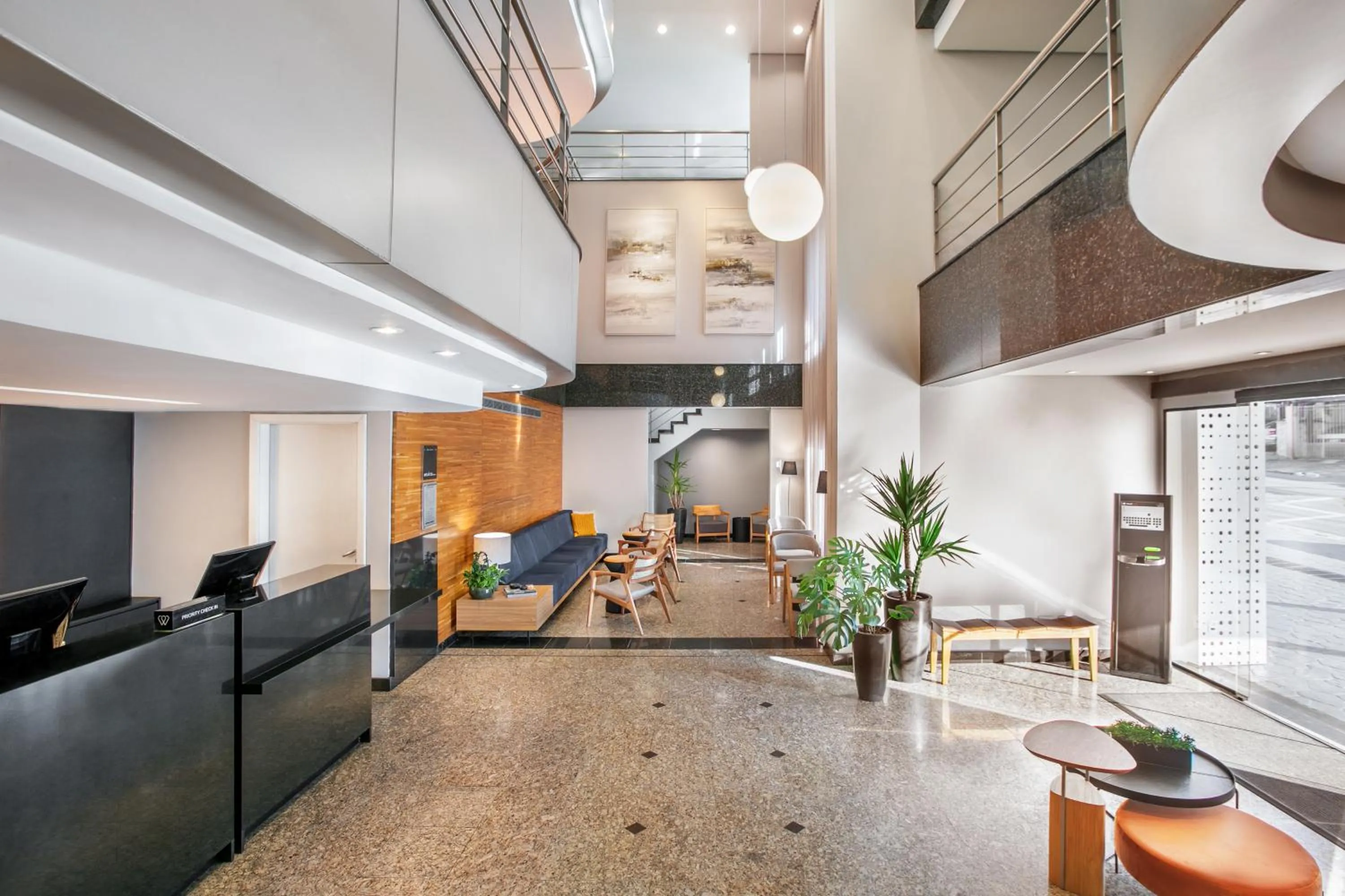 Lobby or reception in São Paulo Tatuape, Affiliated by Meliá