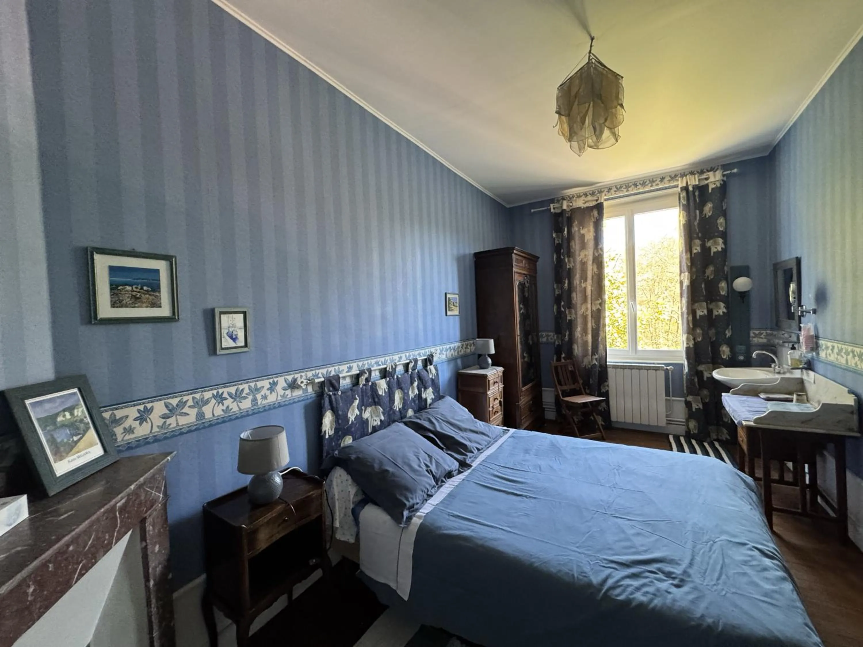 Double Room with Garden View in Le Vélo Vert