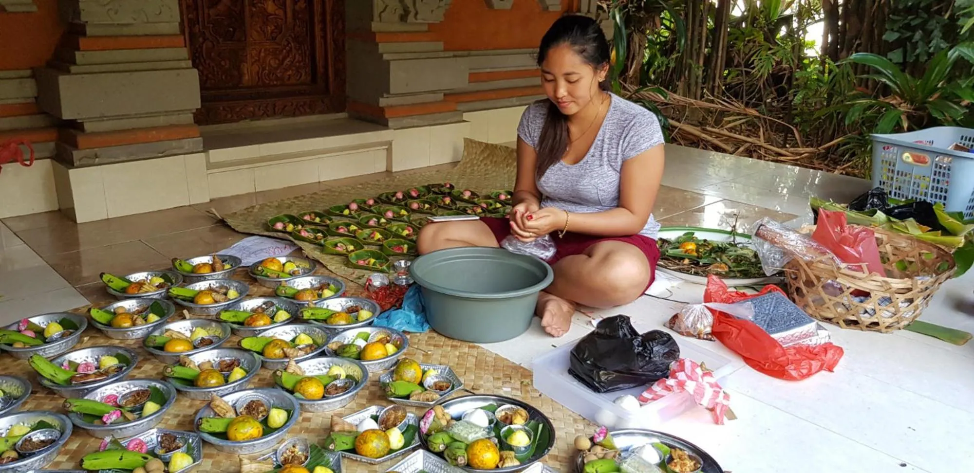 Family in Ciliks Beach Garden
