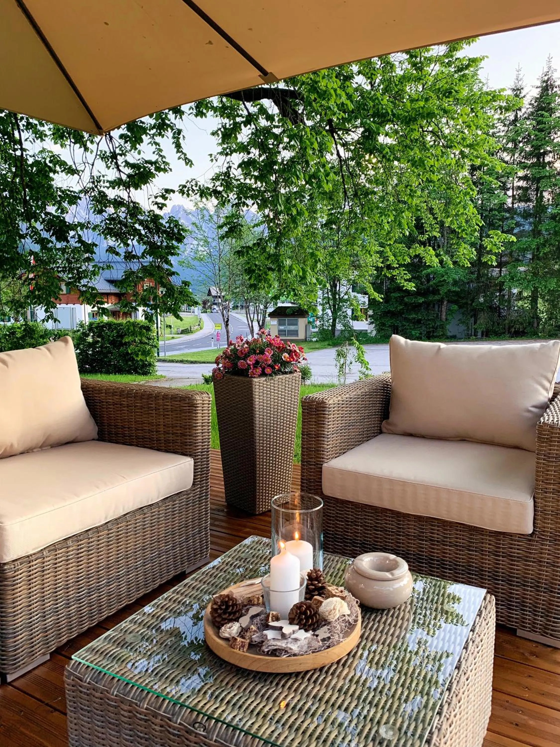 Balcony/Terrace in Der Ulmenhof