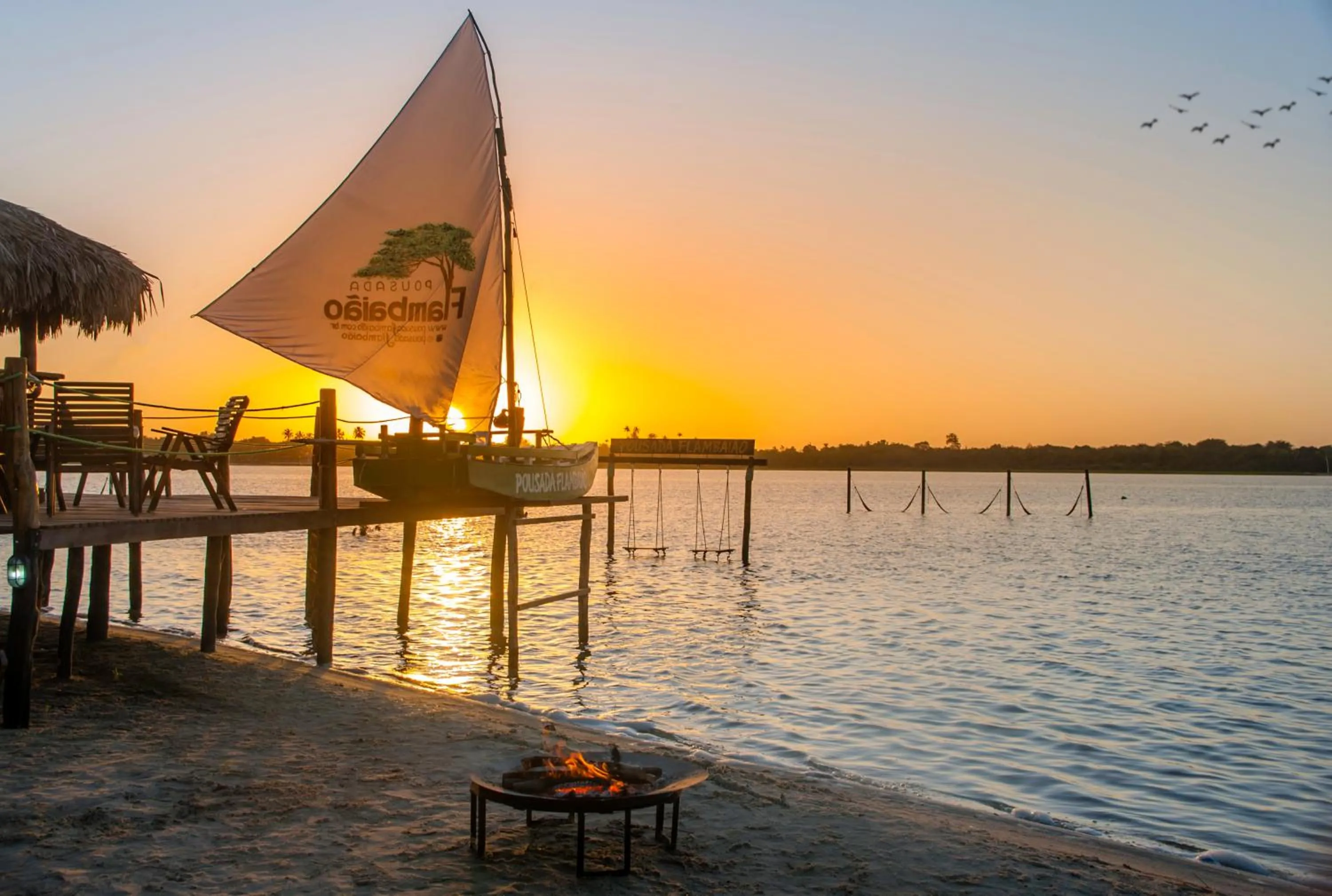Natural landscape in Pousada Flambaião