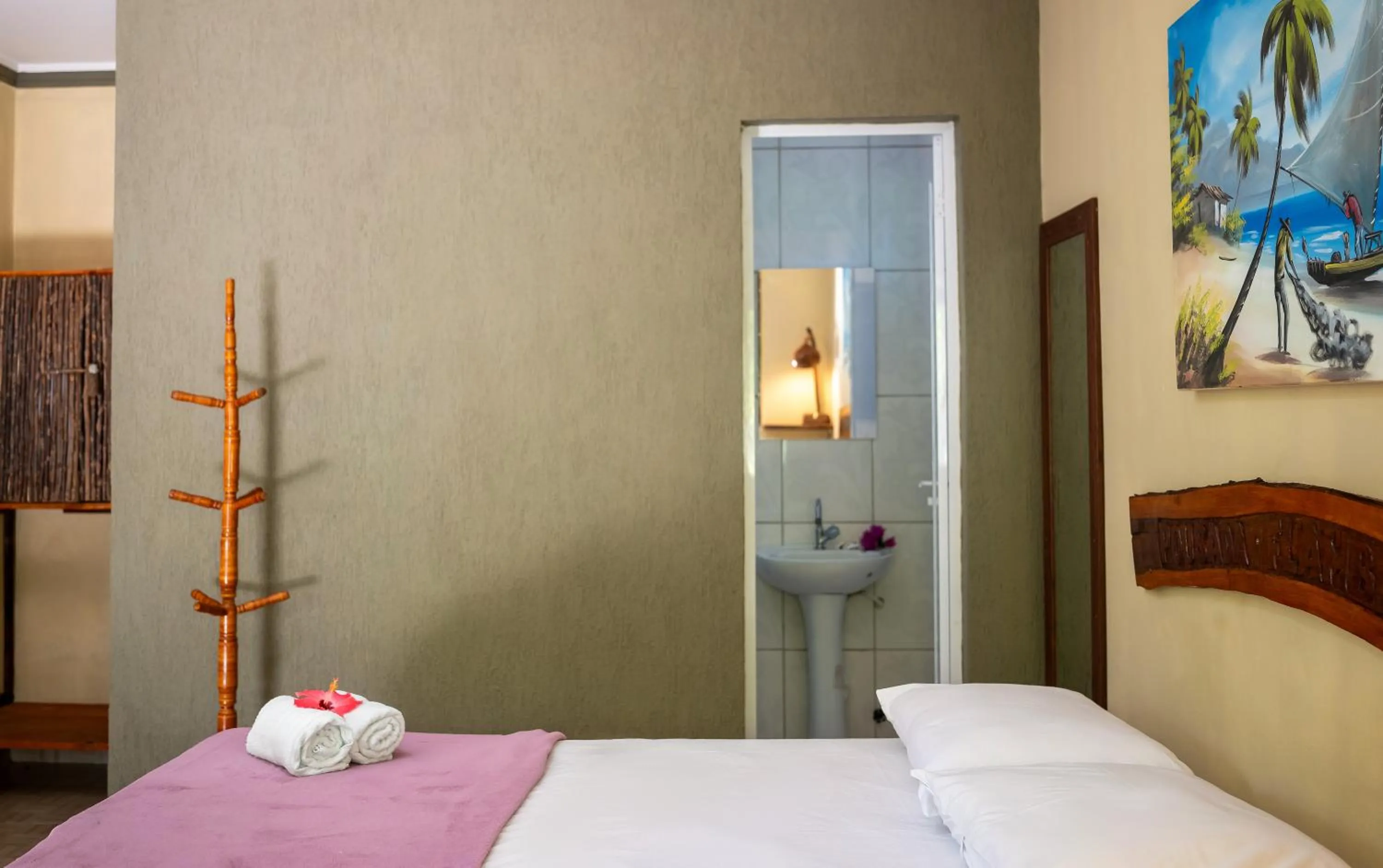 Bedroom, Bed in Pousada Flambaião