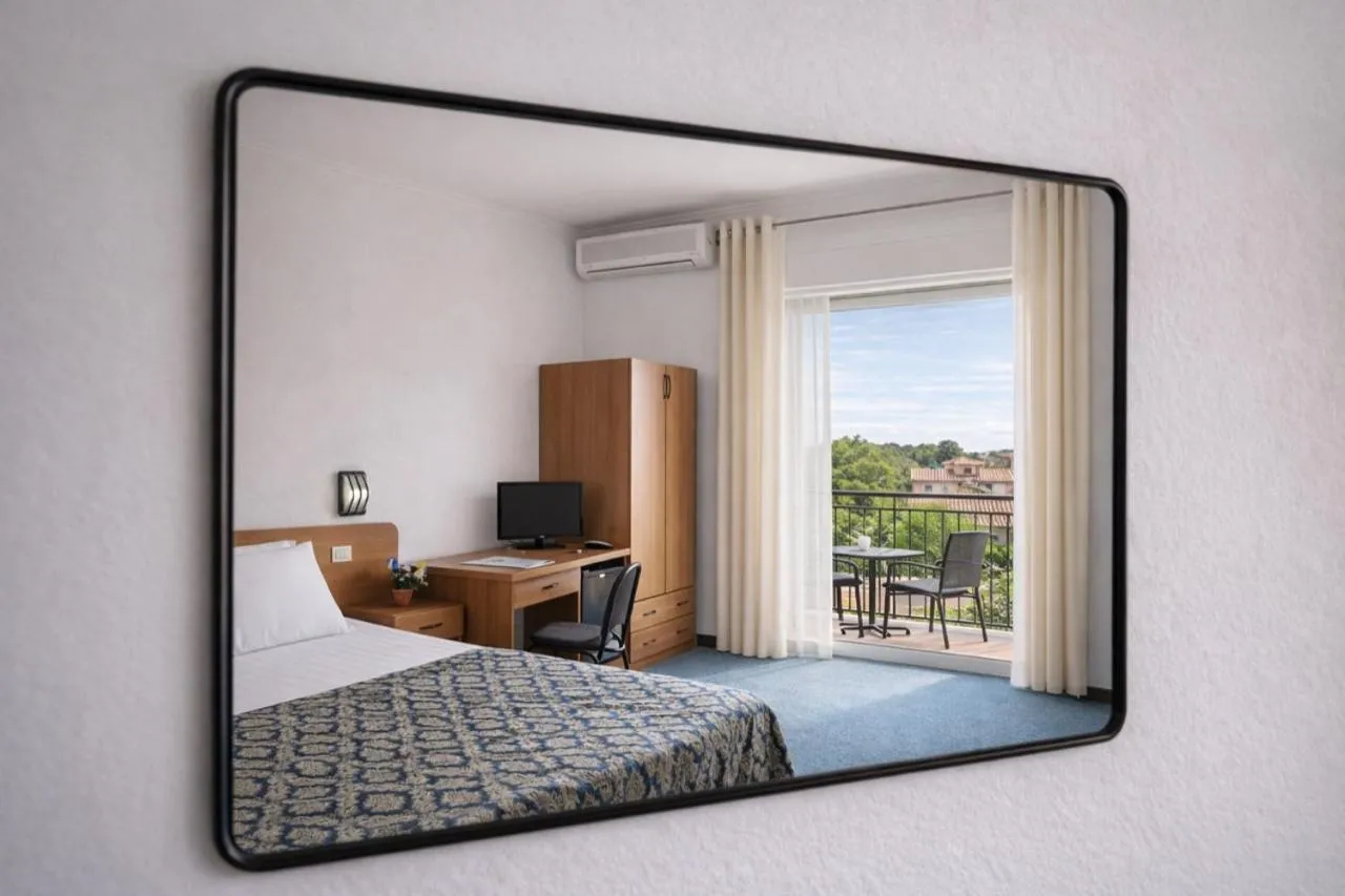Bed in Hotel Granducato