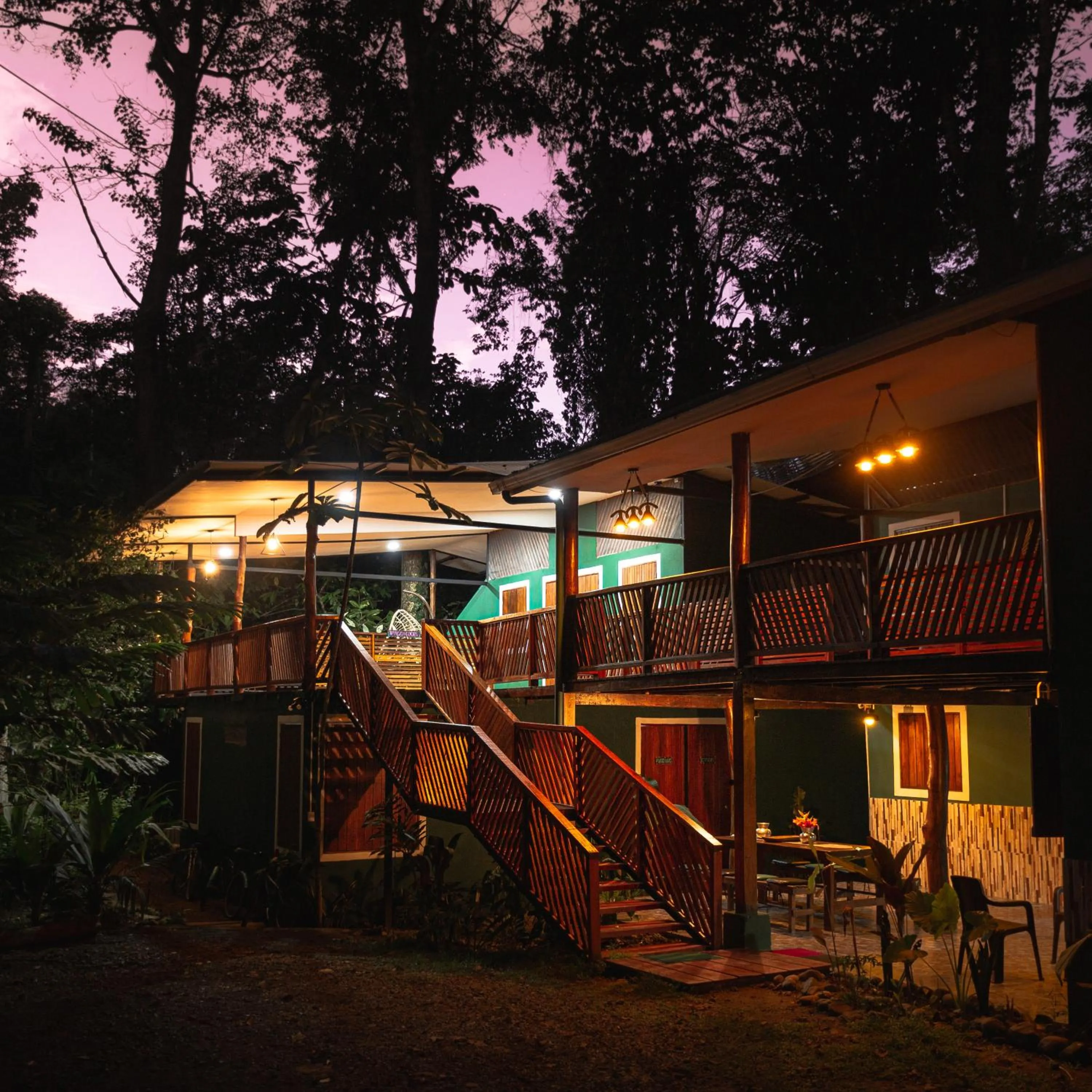 Property building in The Green Jungle & Tree House Caribe