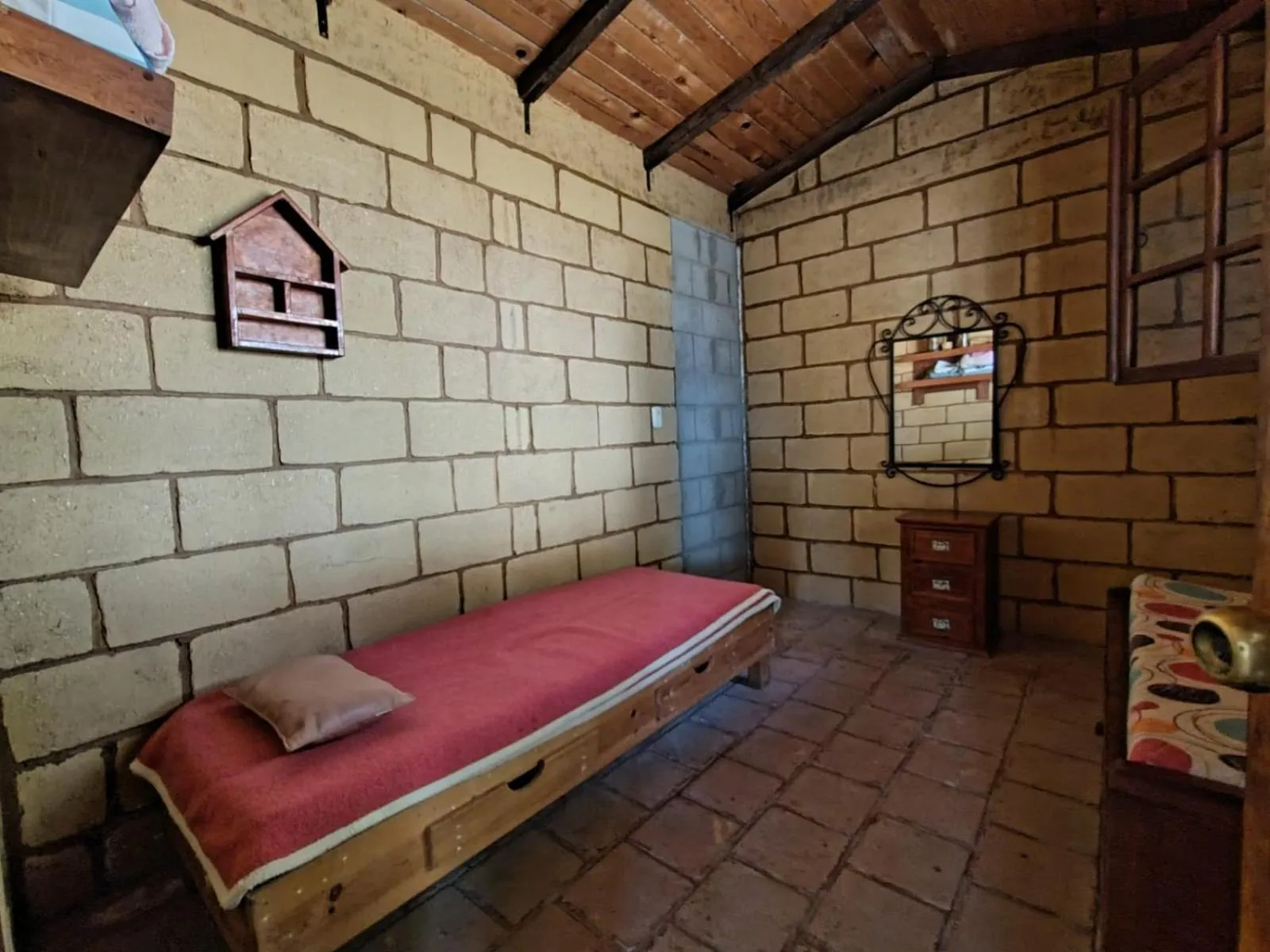 Bed in HOTEL XIADANI Restaurante, Temazcal & Spa