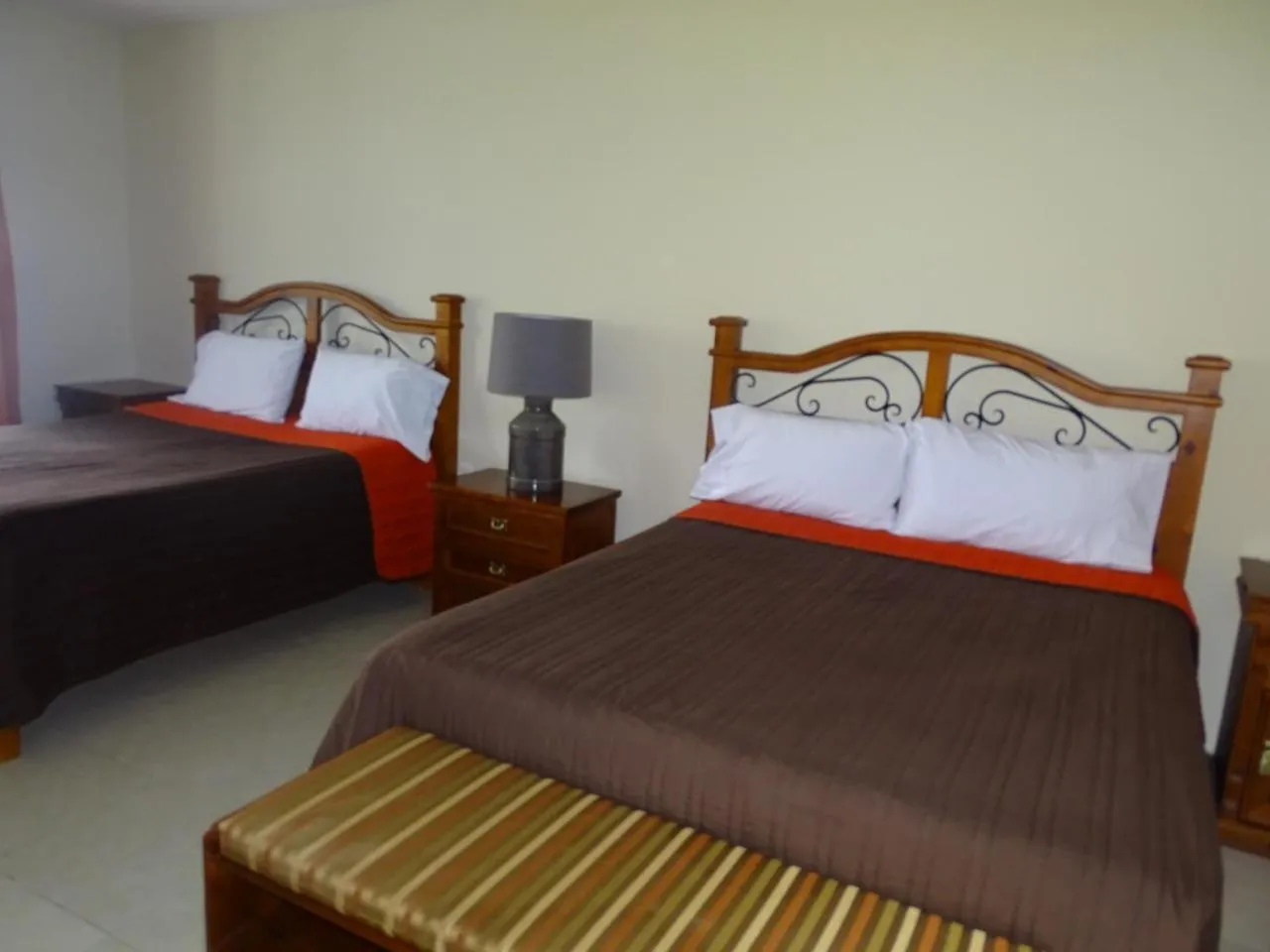 Bed in HOTEL XIADANI Restaurante, Temazcal & Spa