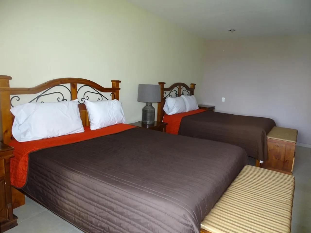 Bed in HOTEL XIADANI Restaurante, Temazcal & Spa